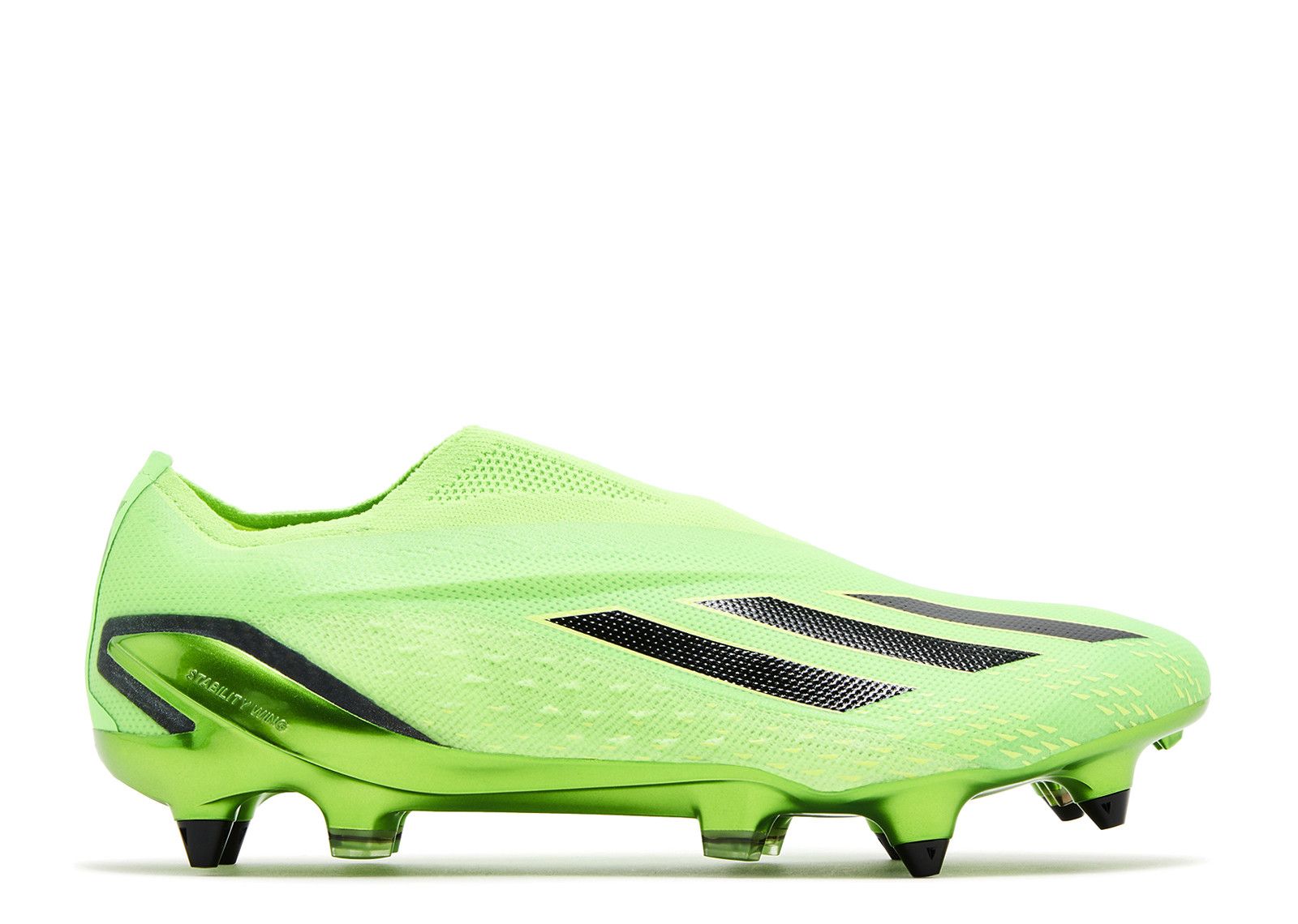 NEW Adidas X Speedportal+ SG Soccer Cleats GW8418 Size 11 Green Adidas X Speedportal+ SG Soccer Cleats Green Black GW8418  main image 2