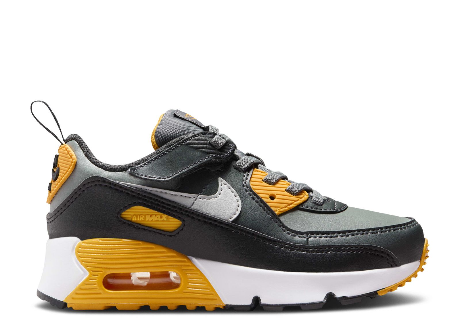Air Max 90 EasyOn PS 'Smoke Grey Yellow' - Nike - HF6357 004