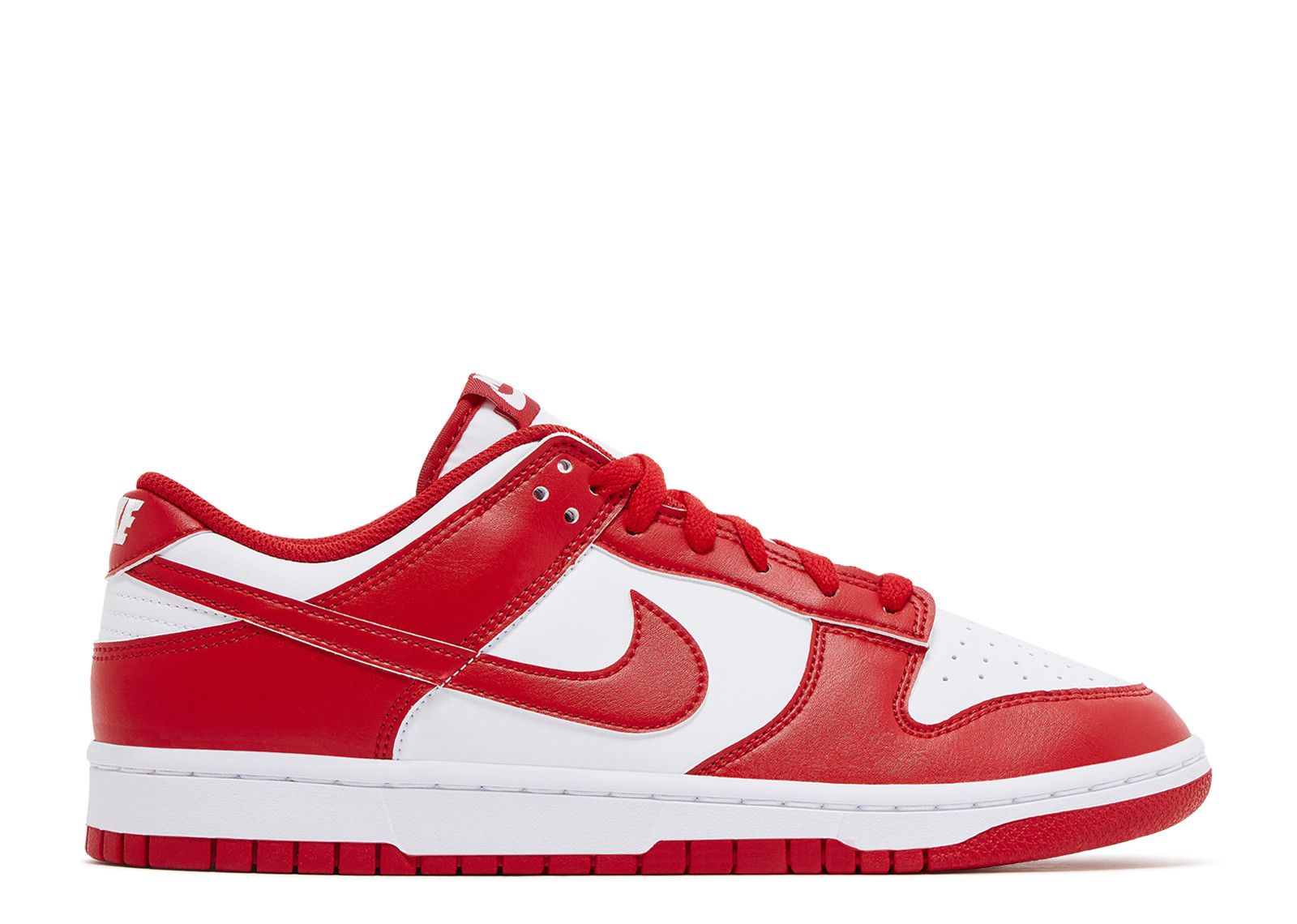 Nike Dunk Low Championship Red Men\'s Sneaker DD1391-600 Red White Leather size 9 nike-dunk-low-gym-red.png main image 2