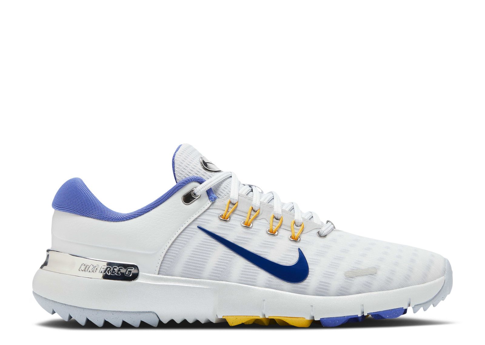 Nike Free Golf Pure Platinum Gold Wolf Grey Astronomy Blue sneakers sz 13 Nike Free Golf Shoes Indiana Men main image 3