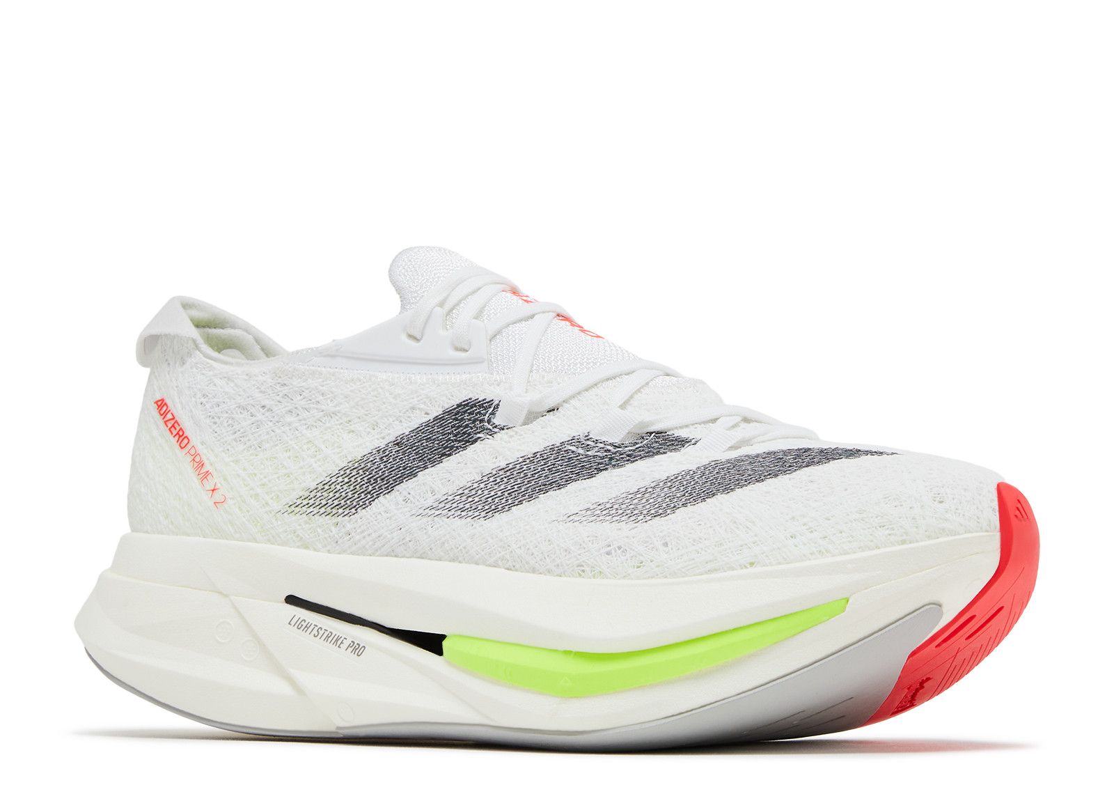 Adizero Prime X 2.0 Strung 'White Black Lucid Red' - Adidas