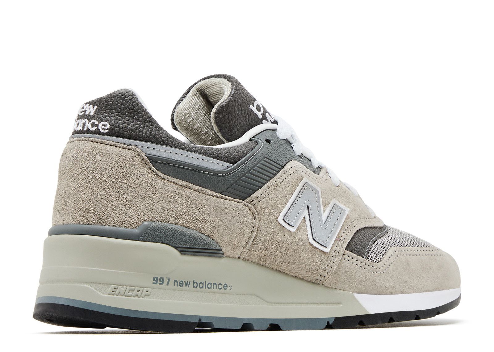 New Balance 992 Made In USA 'Grey Silver Metallic' - New Balance