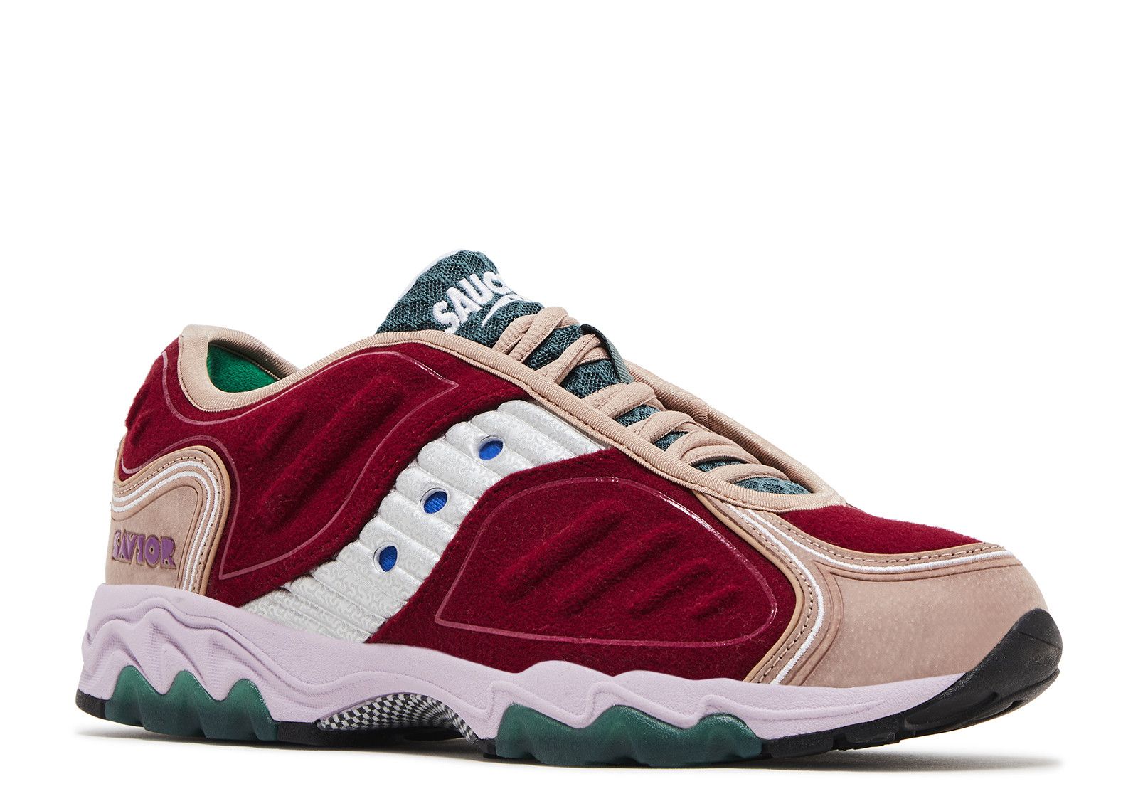 Jae Tips X Matrix 'No Shoes In The House Cranberry' - Saucony