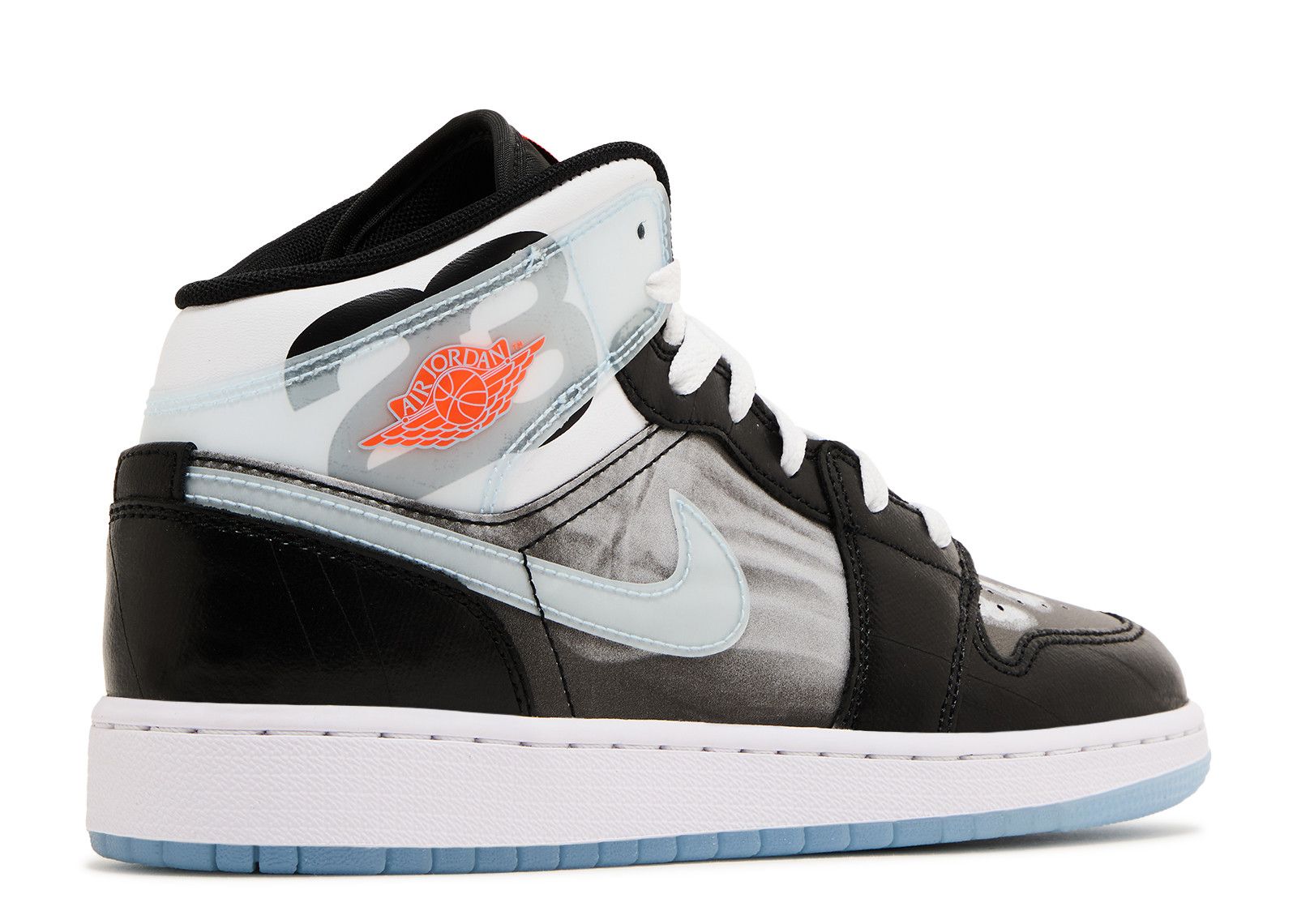 Jordan 1 Mid SS GS 'X Ray' - Air Jordan - HF3210 001 - black/ice