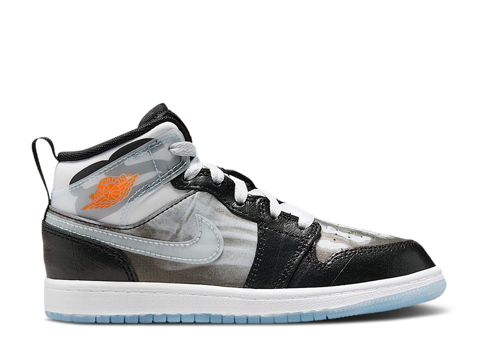 Air Jordan 1 Mid SS (GS)“X-Ray\"レディース25cm Nike Air Jordan 1 Mid SS (GS) Shoes 