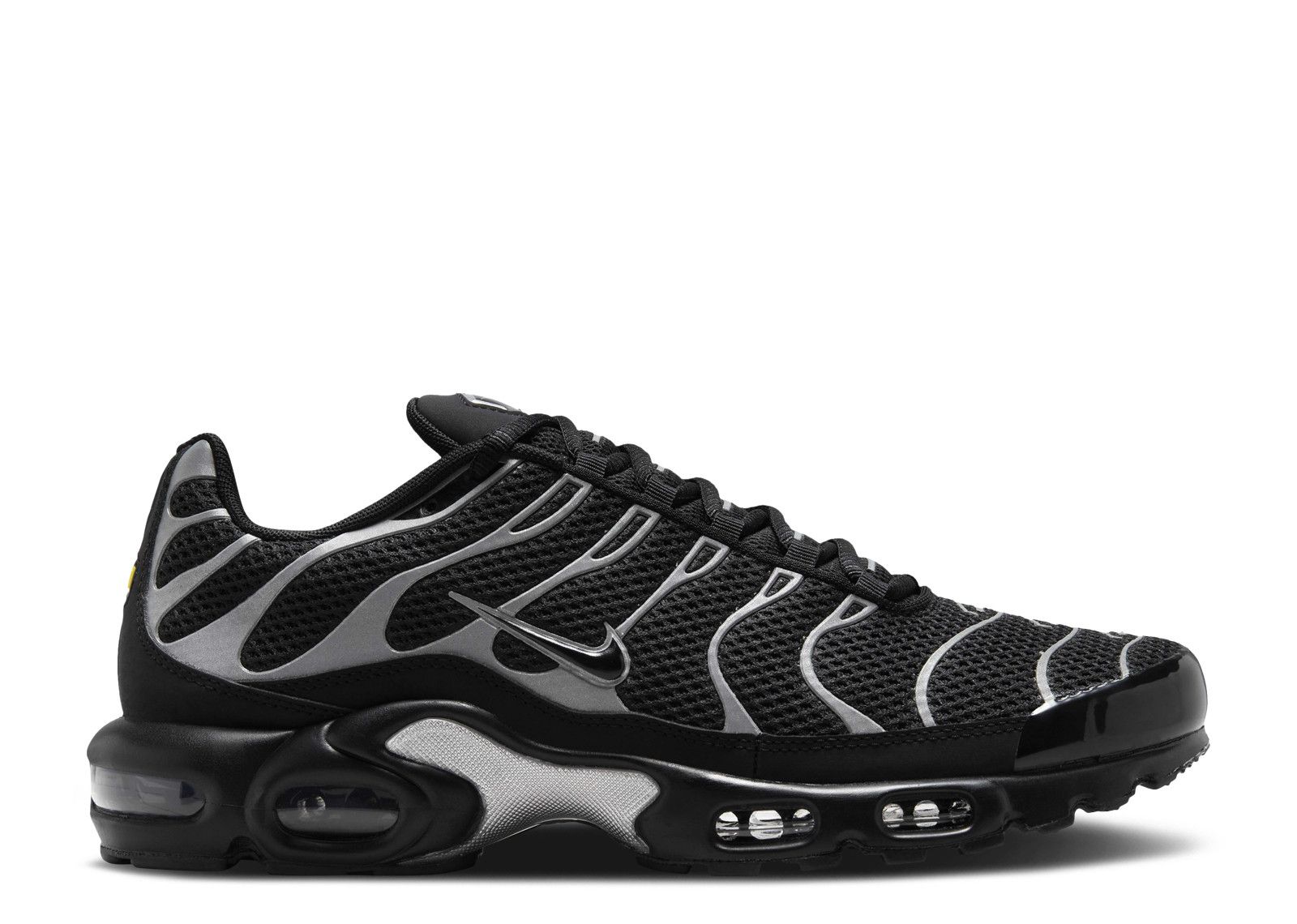 Air Max Plus Premium 'Black Metallic Silver' - Nike - HQ3029
