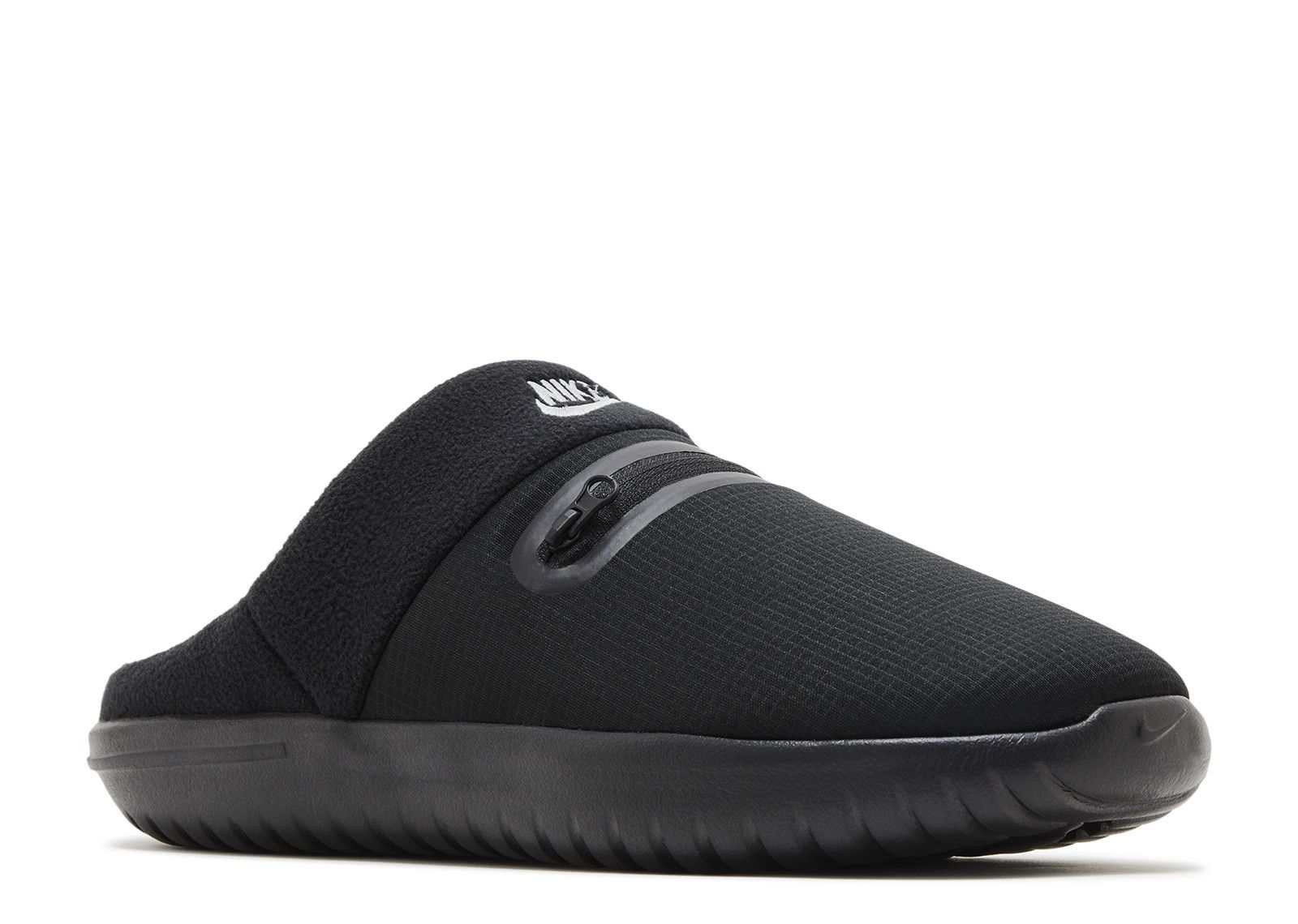 MEN\'S NIKE Burrow  Black/Metallic Silver/Black Slip On Shoes Burrow  main image 3