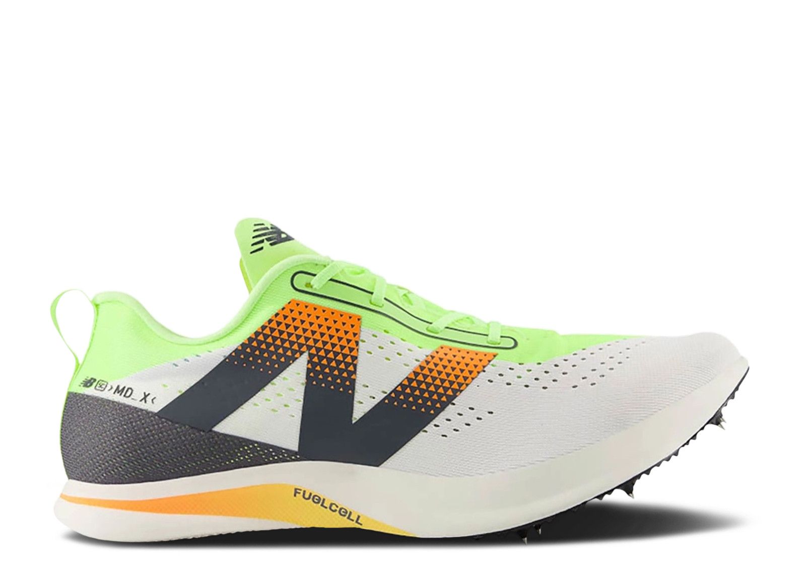 New Balance FuelCell SuperComp MDXv3 'White Bleached Lime Glo'