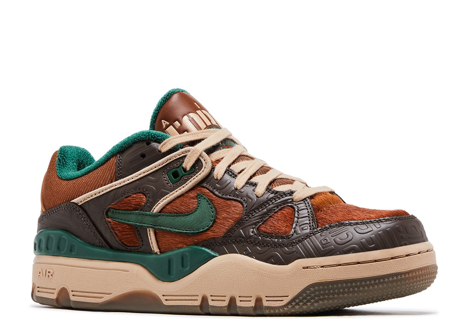 Nigo X Air Force 3 Low 'Baroque Brown Fir' - Nike - HQ0260