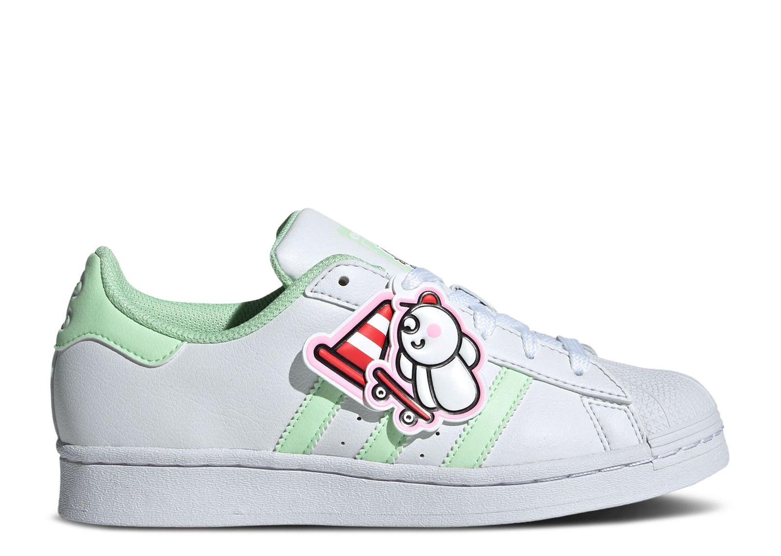 Adidas James Jarvis x Superstar J 'White Green Spark'