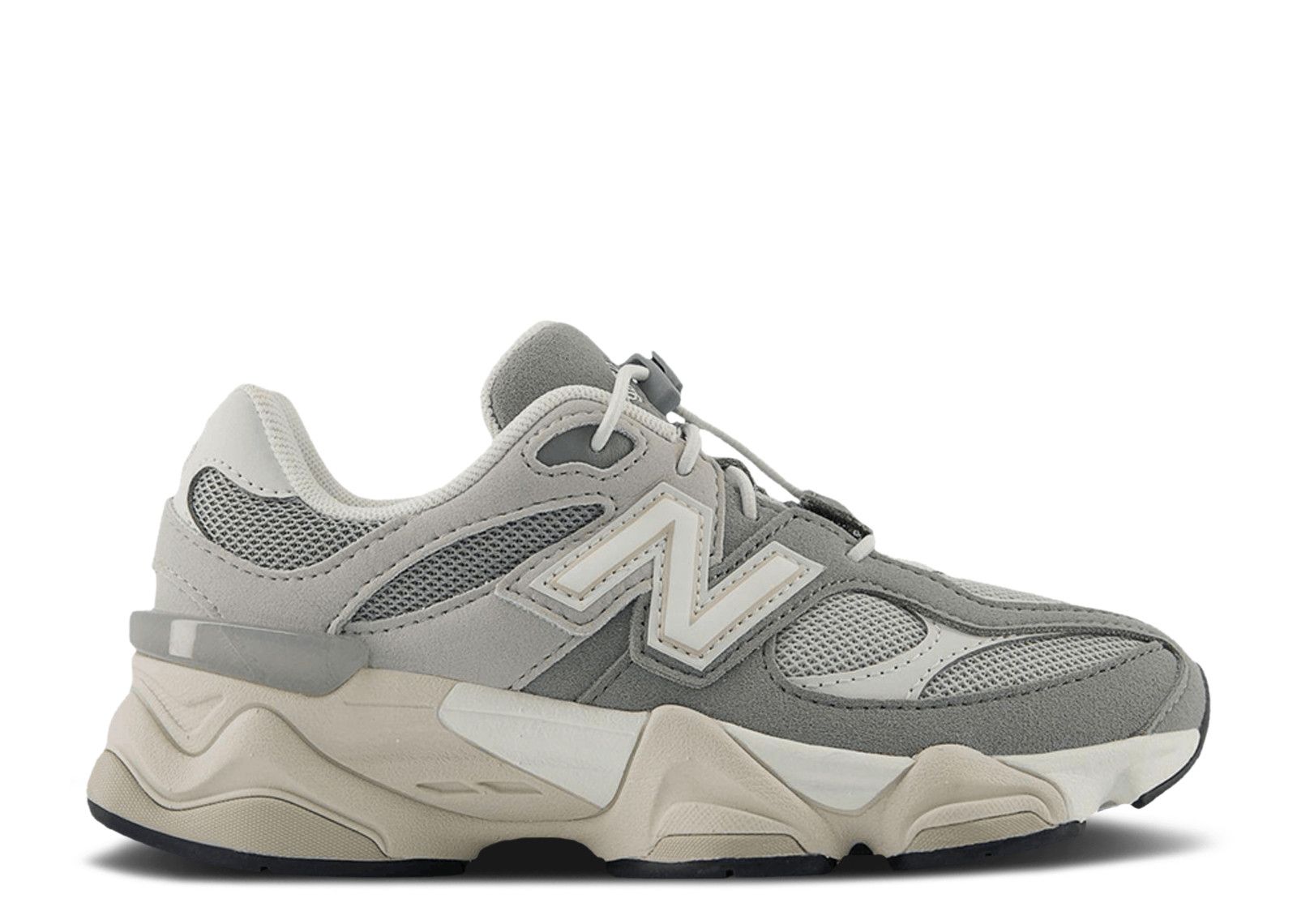 New Balance 9060 Little Kid Wide 'Raincloud Slate Grey' - New