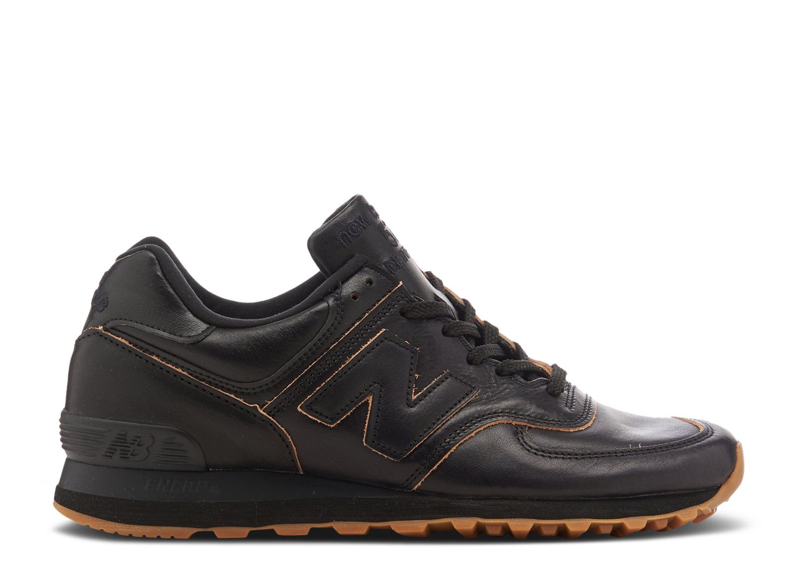 New balance 574 lux leather best sale