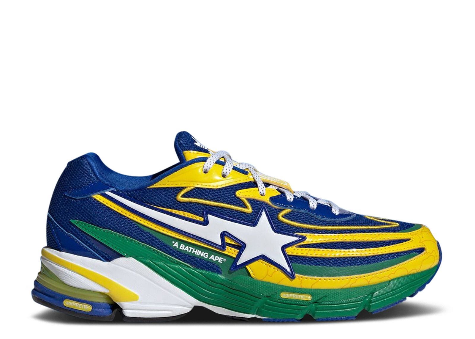 Adidas BAPE x Orketro 'Yellow Blue Green'