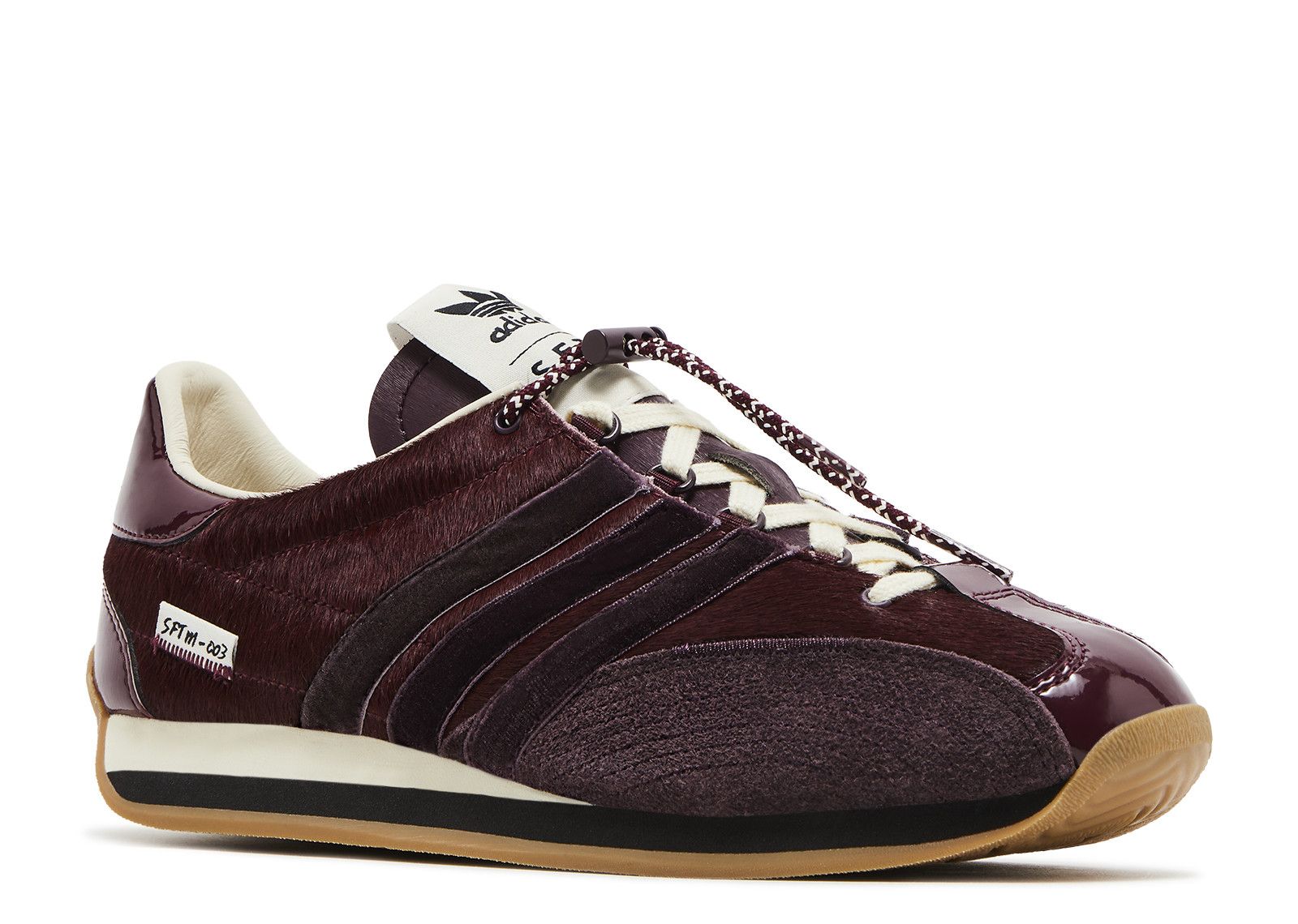Adidas Song for the Mute x Country OG ‘Pony Hair Pack – Maroon’