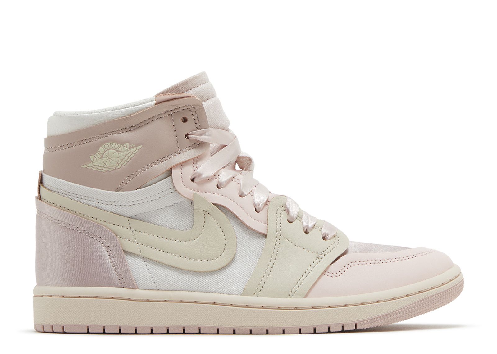 Wmns Jordan 1 High Method of Make 'Pink Oxford'