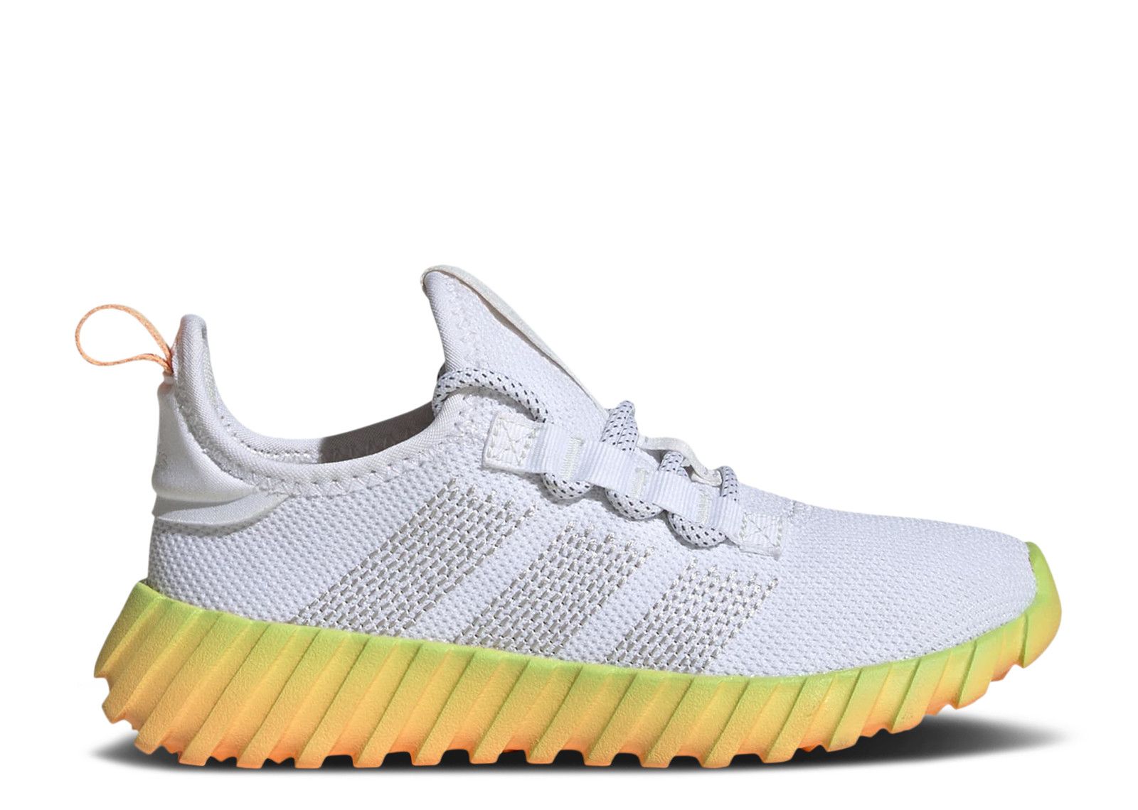 Adidas Kaptir Flow K 'White Hazy Orange'