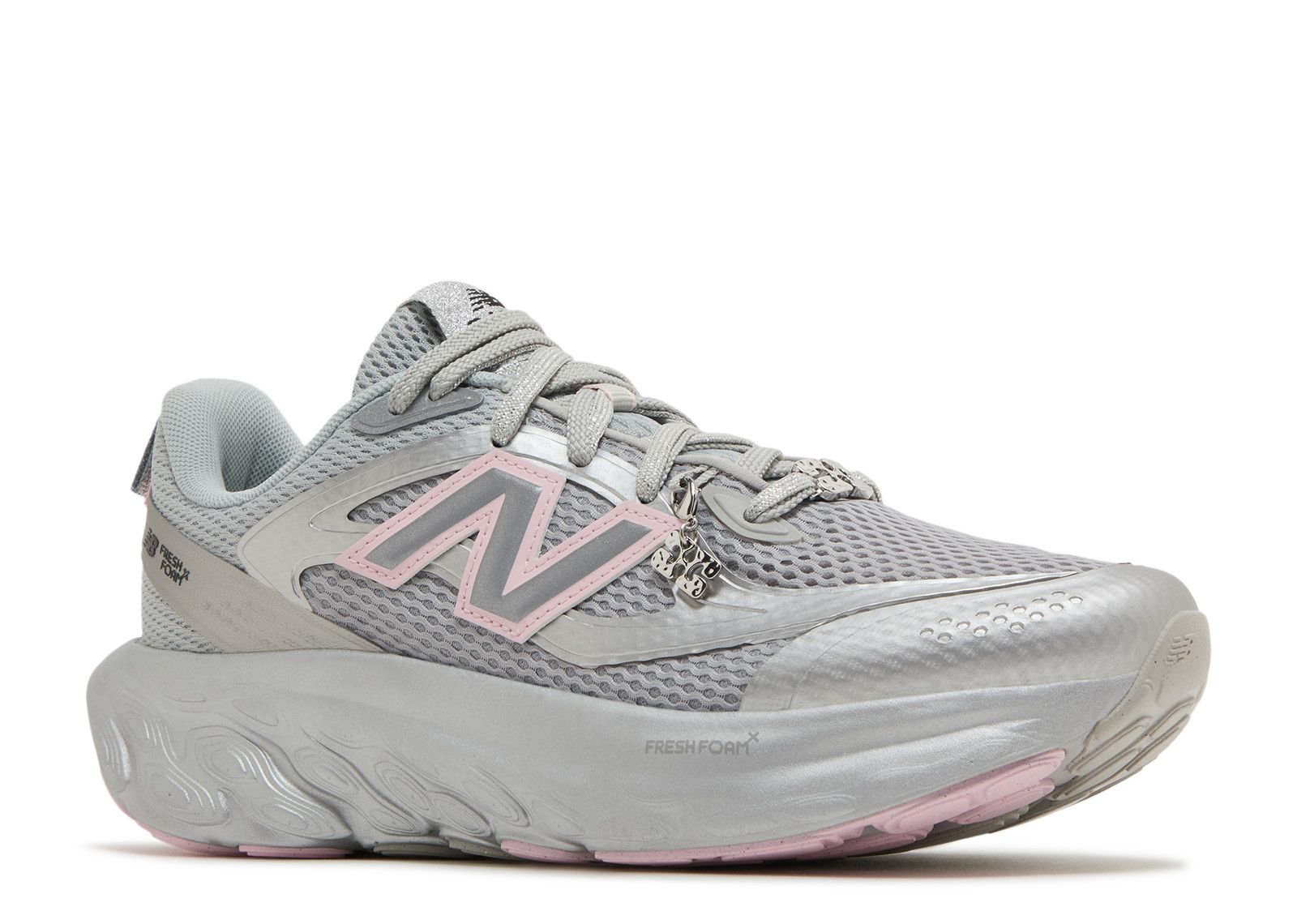 New Balance GANNI X Fresh Foam Trainer 'Silver Metallic Pink