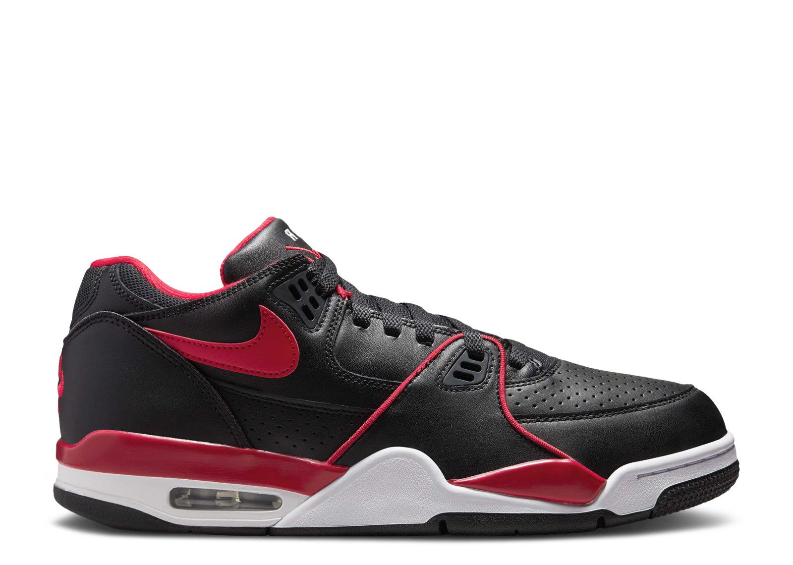 Air Flight 89 Low 'Bred' - Nike - FZ3045 001 - black/gym red/white