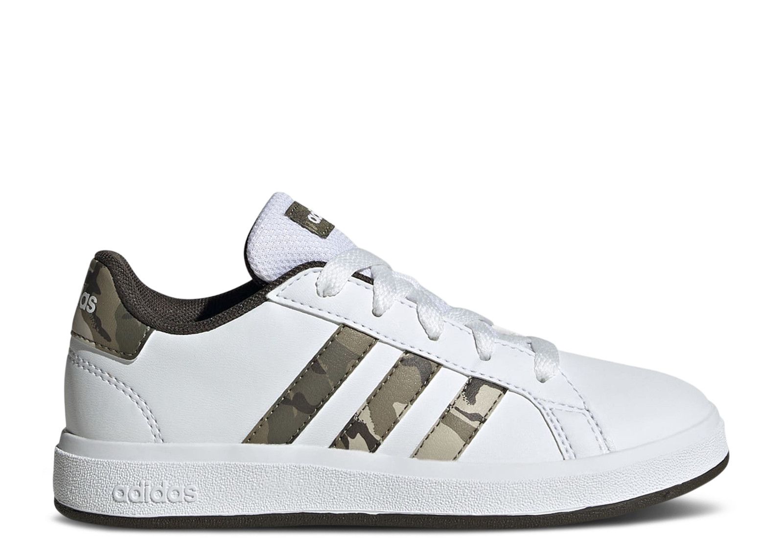 Adidas Grand Court 2.0 K 'Olive Camo'