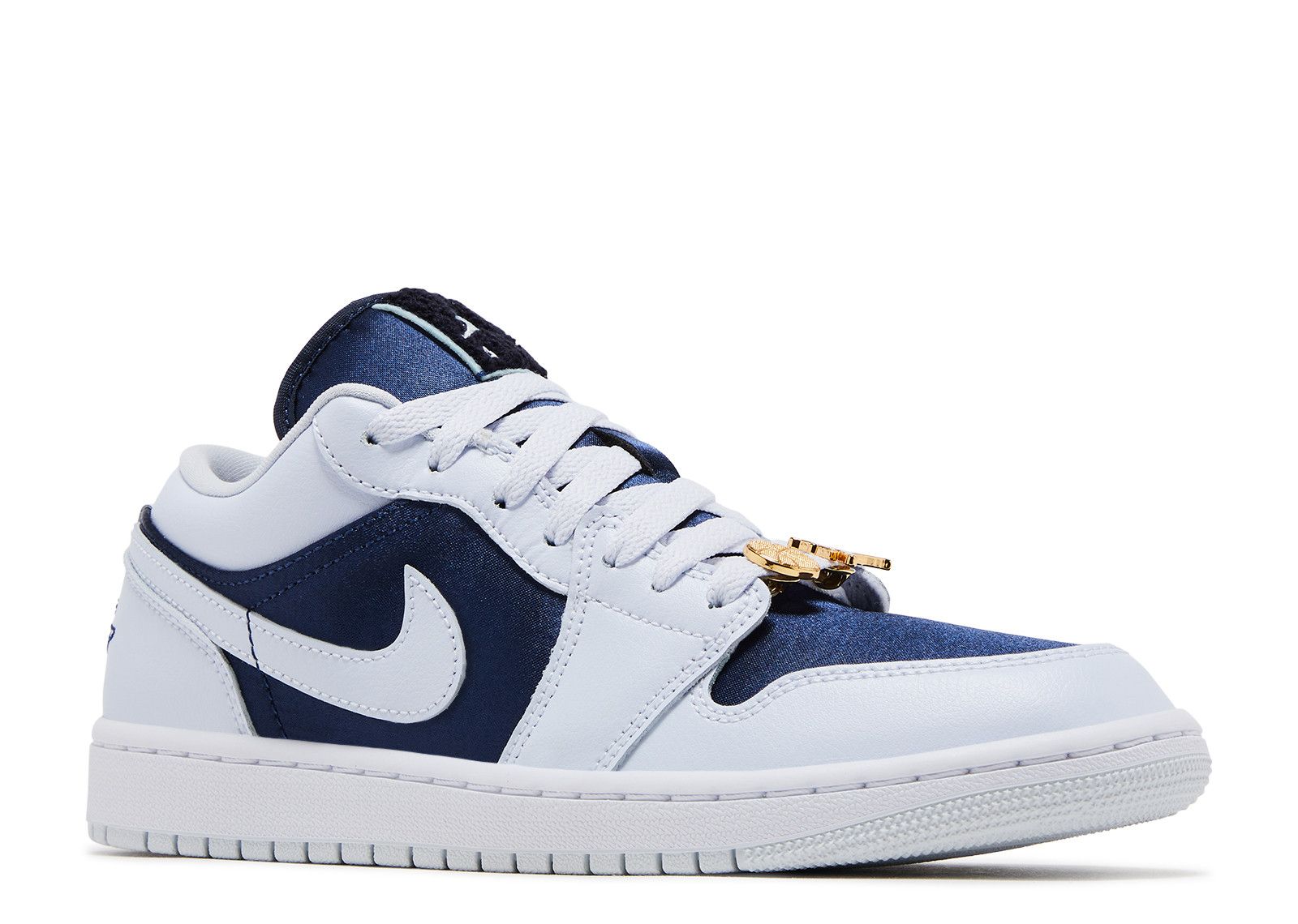 Wmns Jordan 1 Low SE ‘Midnight Navy Gold Charms’