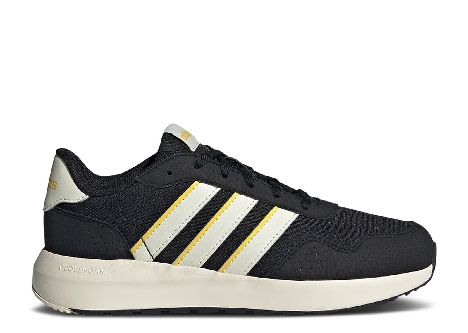 Adidas Run 60s J 'Black Off White Yellow'