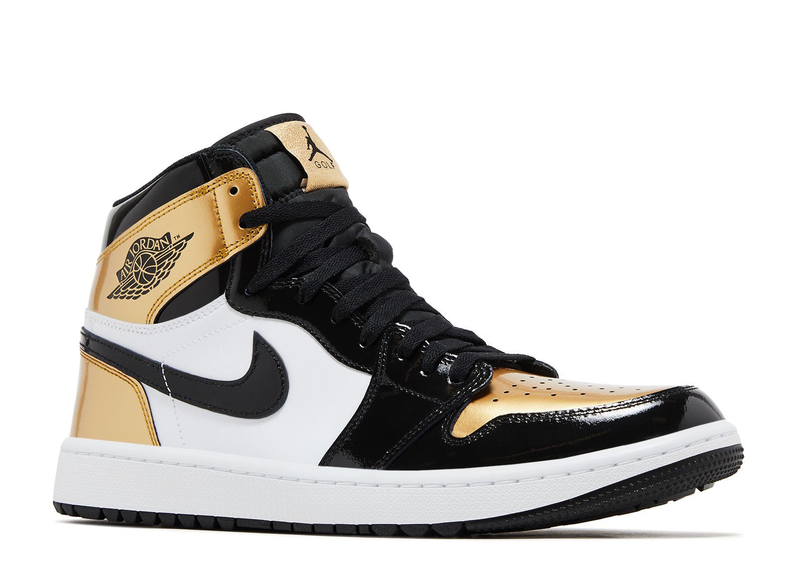 Jordan 1 High Golf 'Gold Toe' - Air Jordan - DQ0660 002 - black