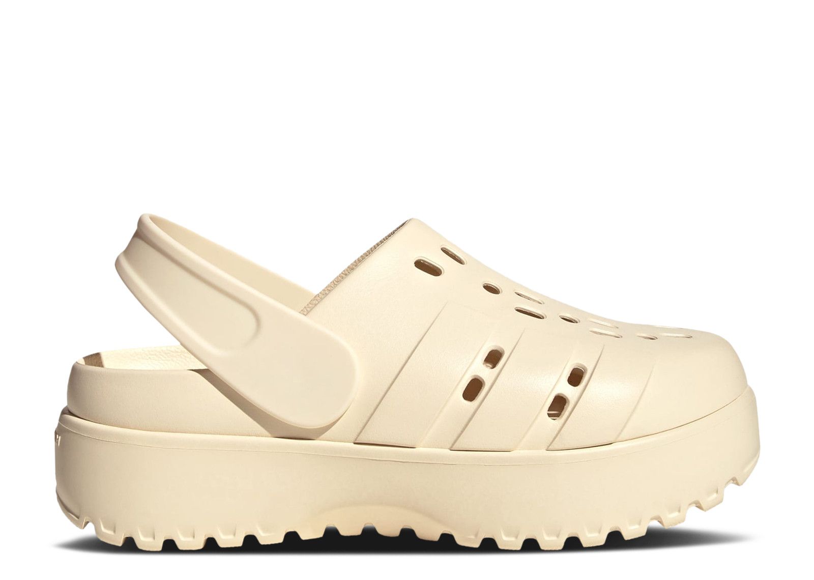 シューズ・サンダルその他 adidas Adilette Platform Clog Wonder White JP7159 Wmns Adilette Platform Clog 'Wonder White' - Adidas - JP7159