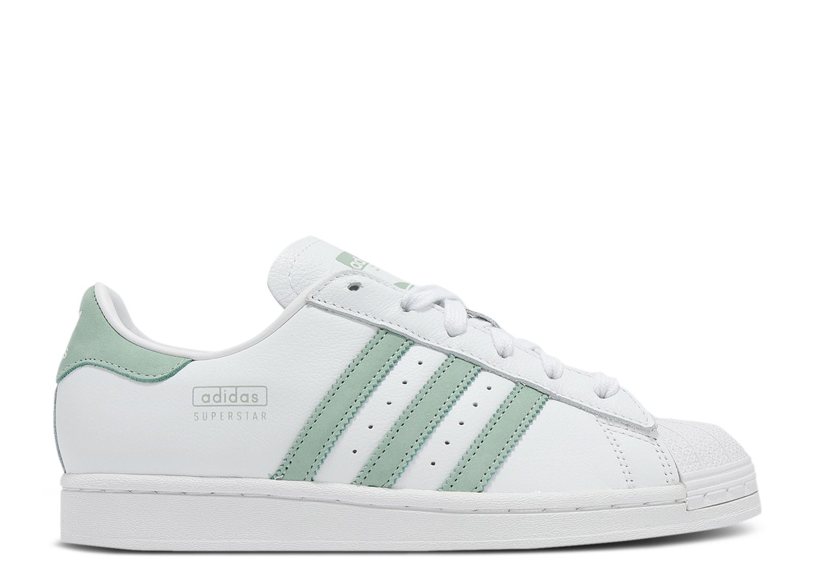 Adidas Wmns Superstar 'White Hazy Green'