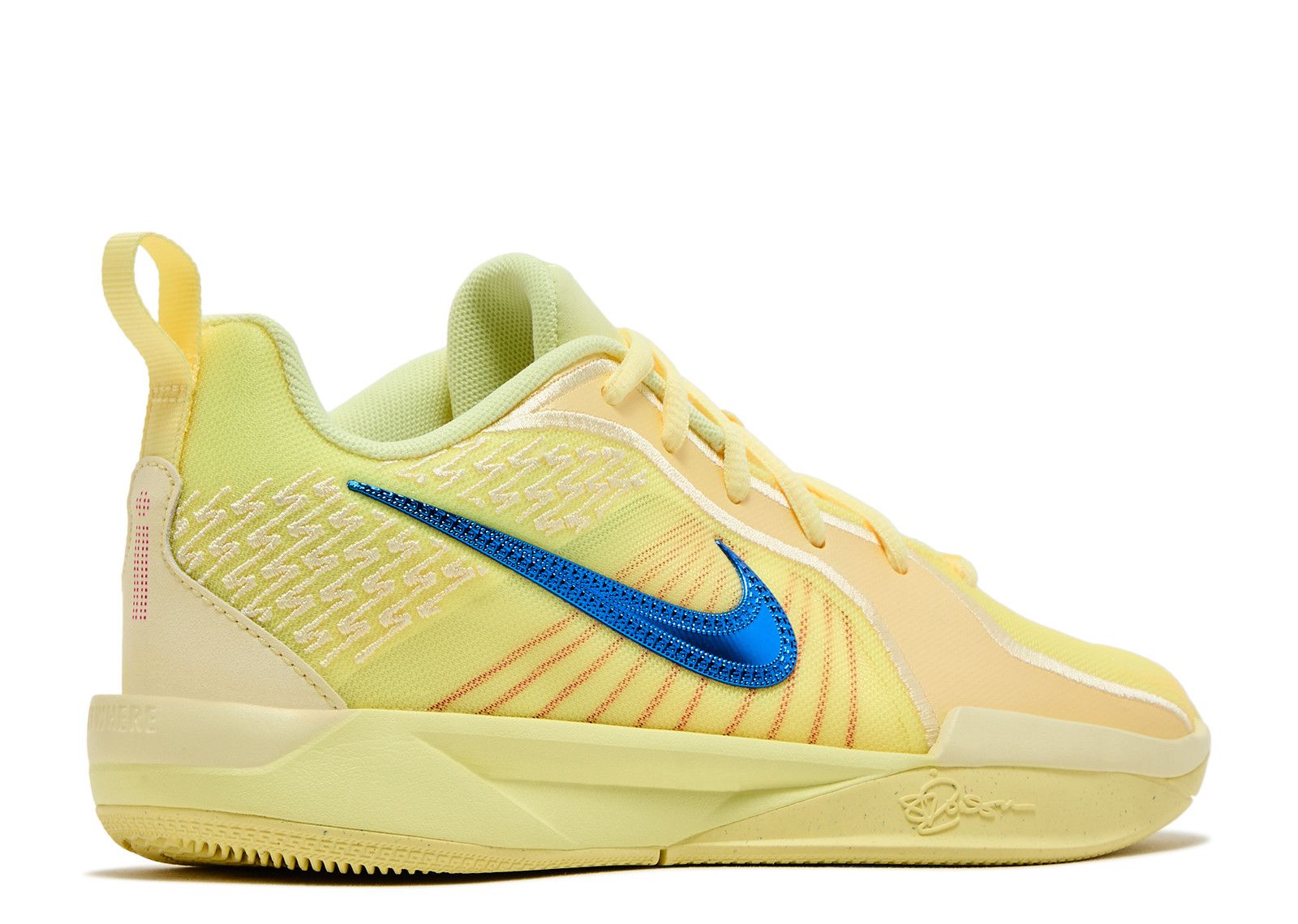 Sabrina 2 GS 'Trust' - Nike - FQ7376 800 - citron tint/royal pulse
