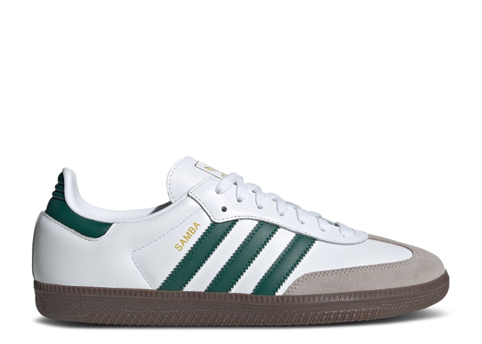 スニーカー adidas Samba LT Cloud White Dark Green adidas SAMBA LT ALUMINA/DARK GREEN/CLOUD WHITE（アディダス