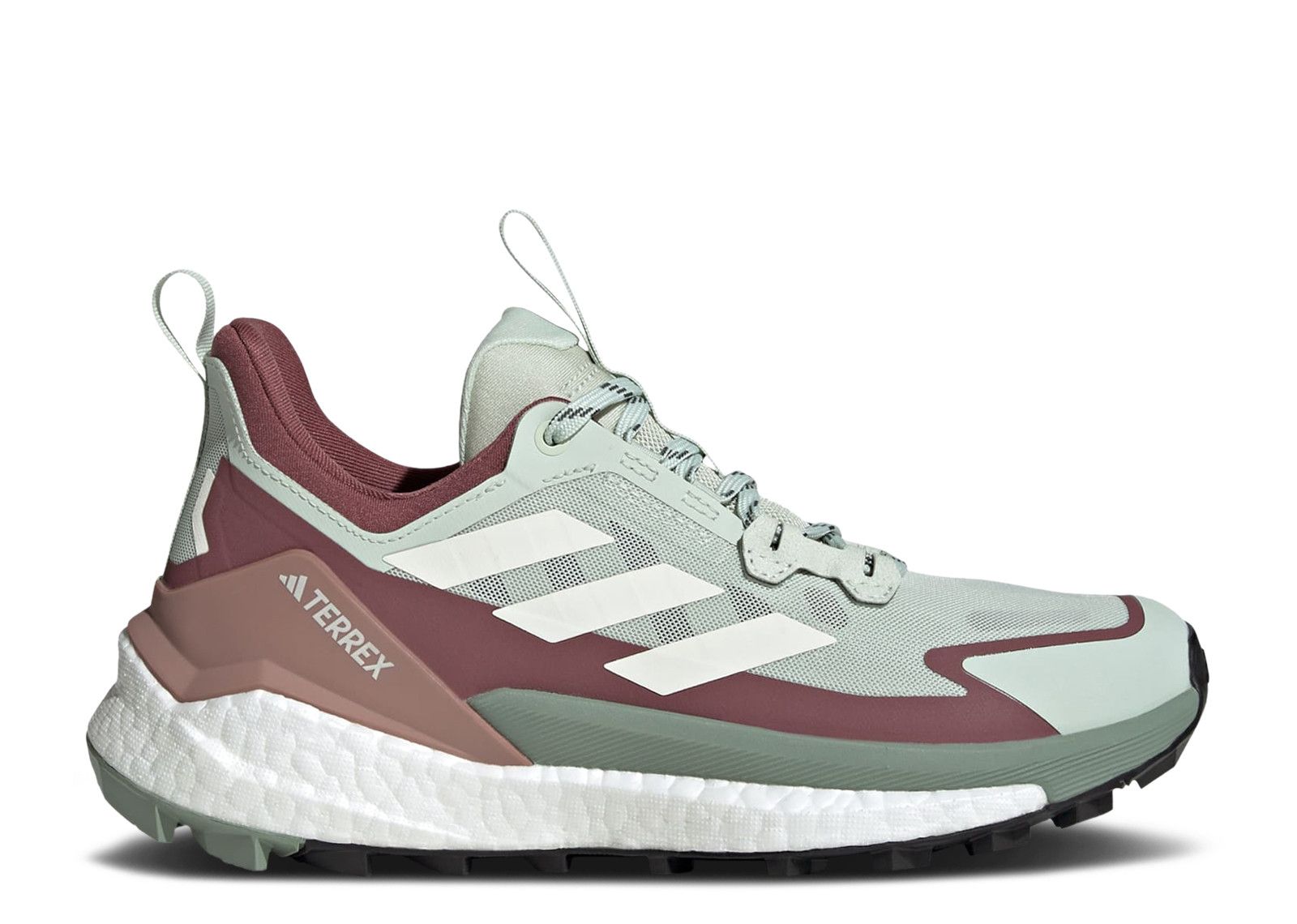 Adidas Wmns Terrex Free Hiker 2.0 Low 'Linen Green Burgundy'