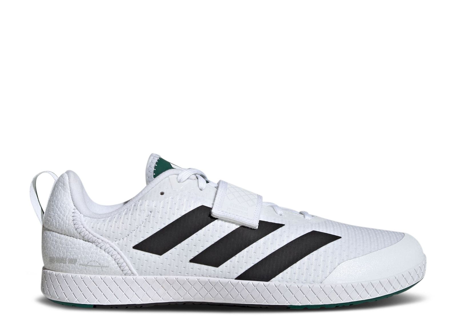 Adidas Total Weightlifting 'White Black Collegiate Green'