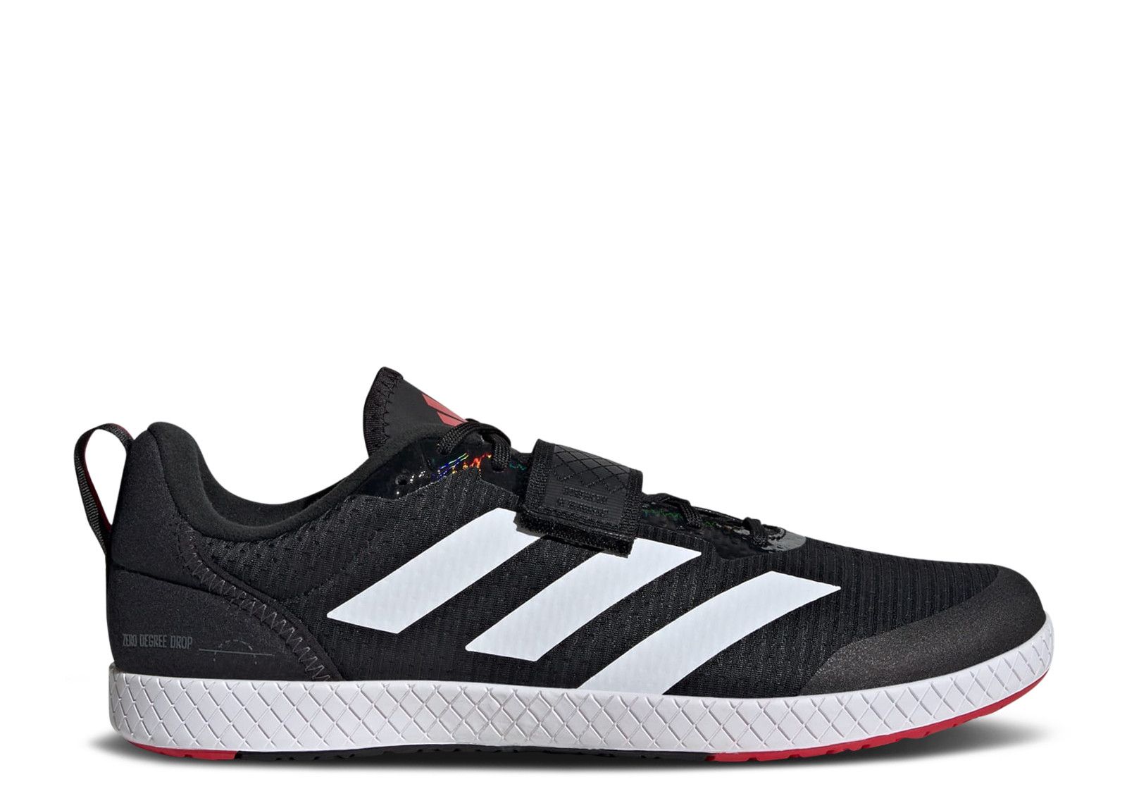 Adidas Total Weightlifting 'Black White Pure Ruby'