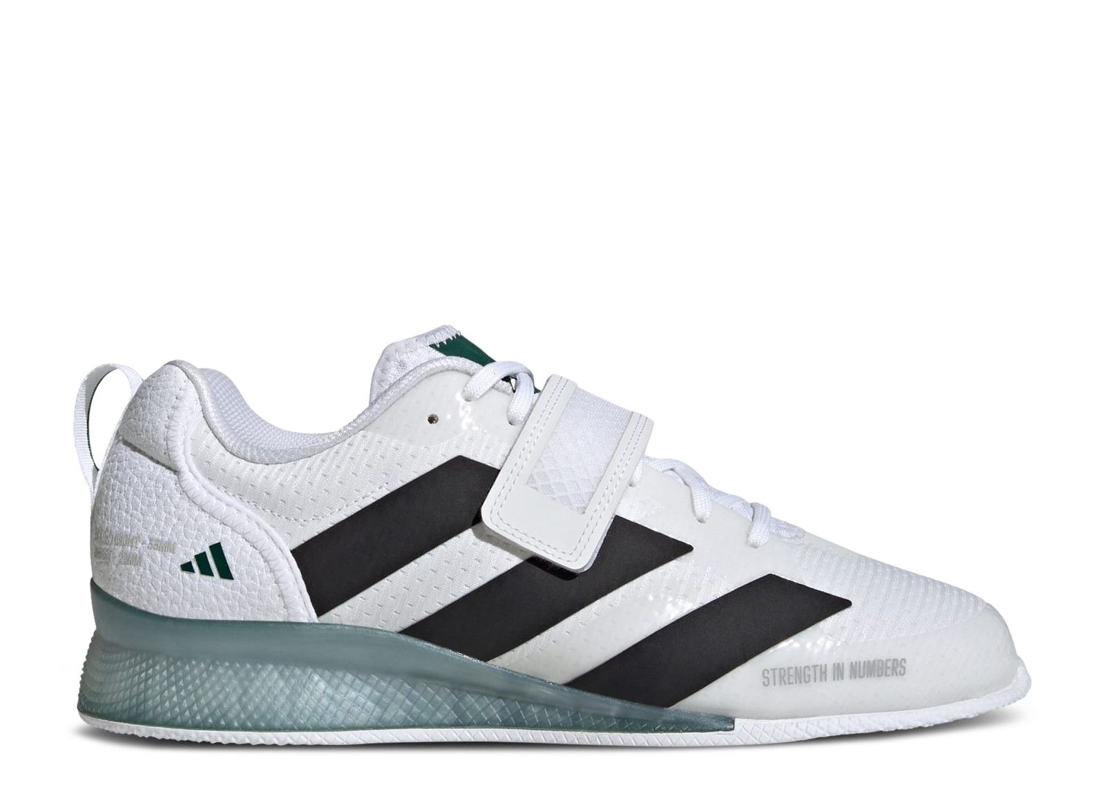 Adidas Adipower Weightlifting 3 'White Black Collegiate Green'