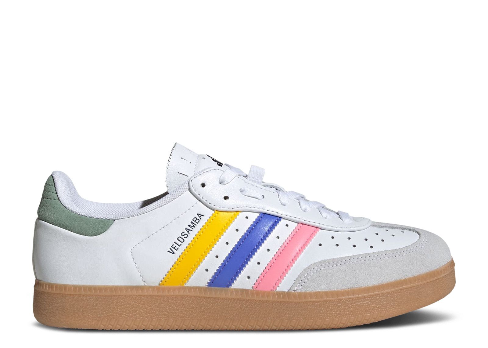 Adidas Velosamba Leather 'White Cobalt Blue Bliss Pink'