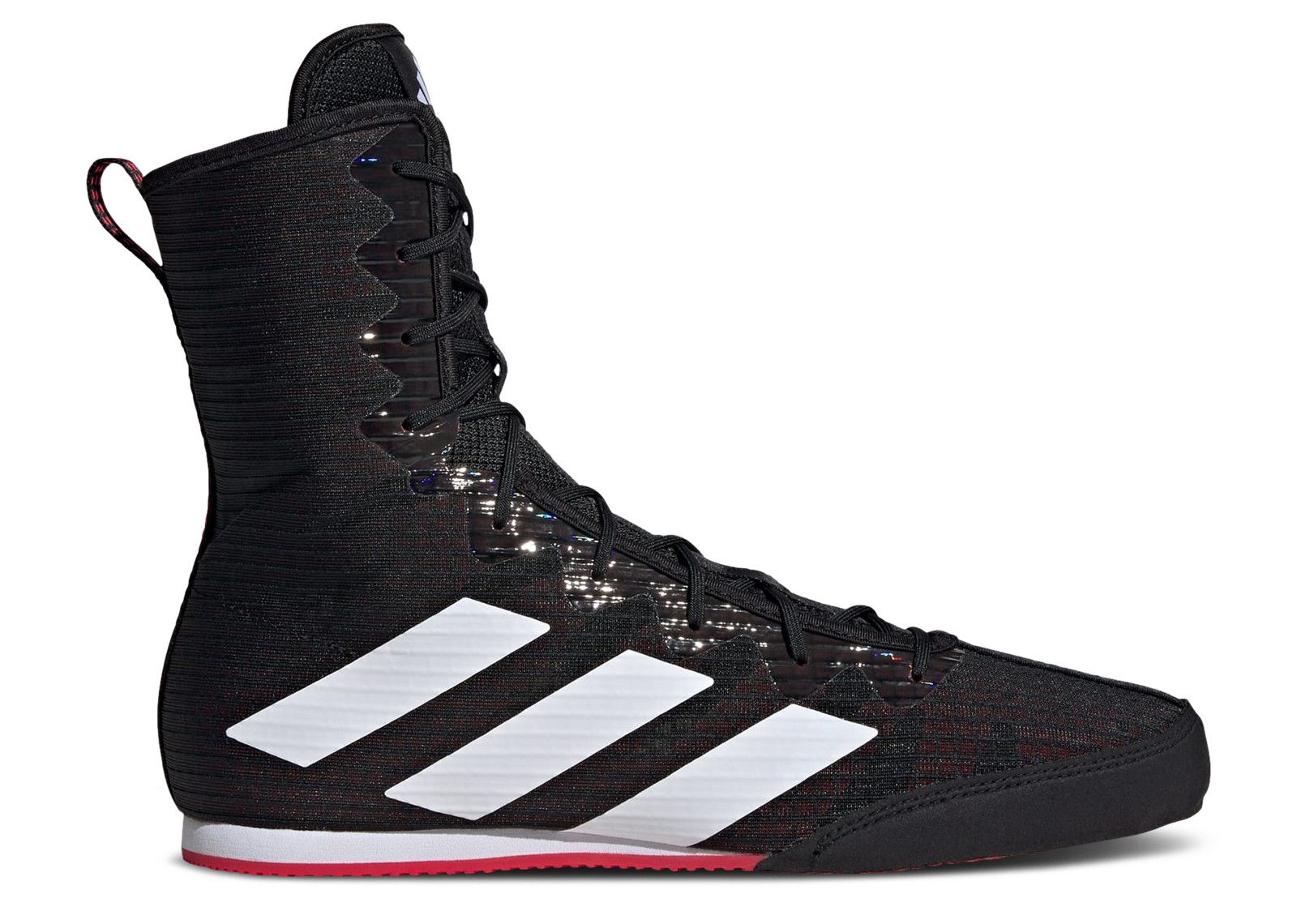 Adidas Box Hog 4 'Black White Pure Ruby'