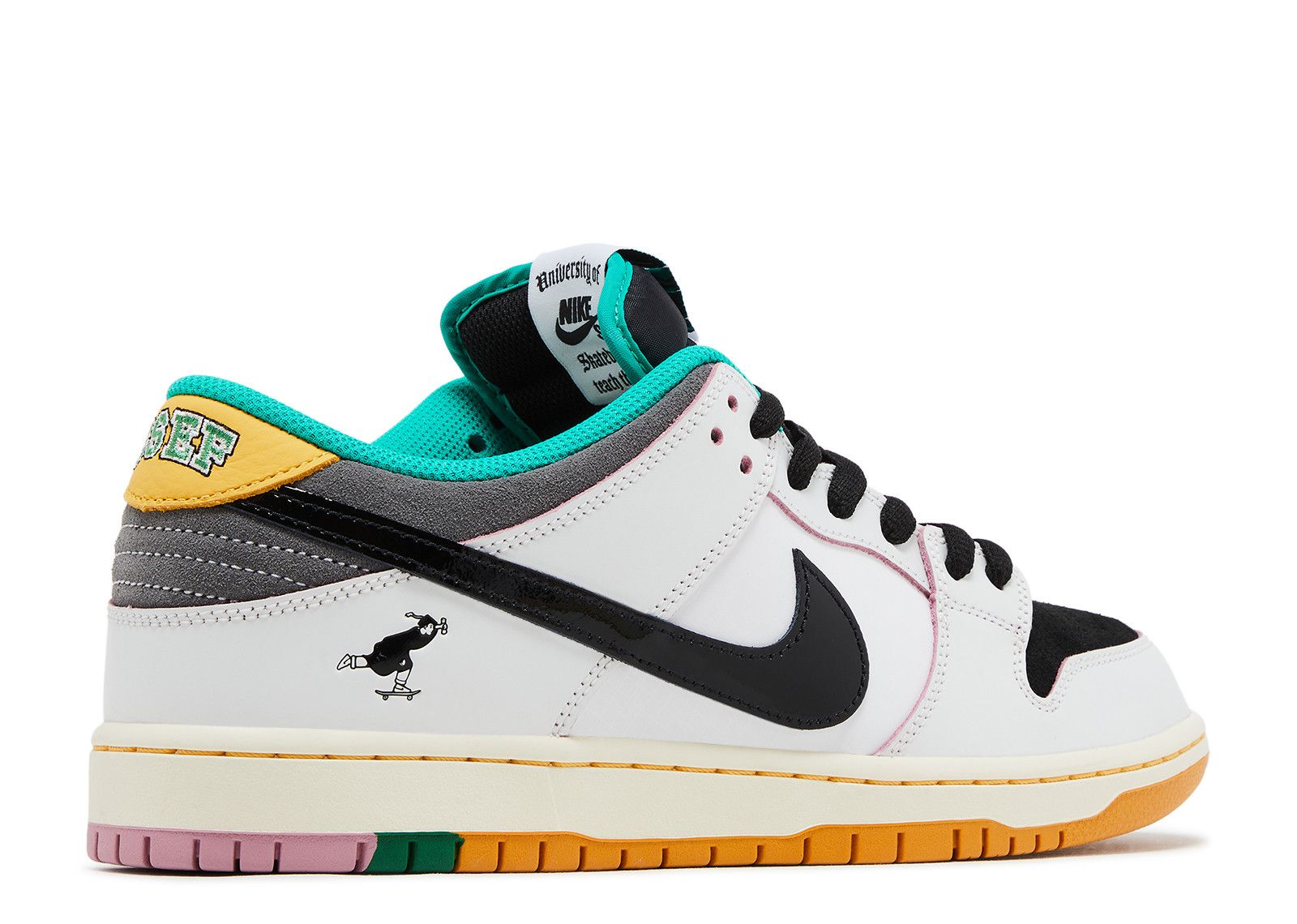 CSEF X Dunk Low SB 'White Clear Emerald' - Nike - HJ4132 100