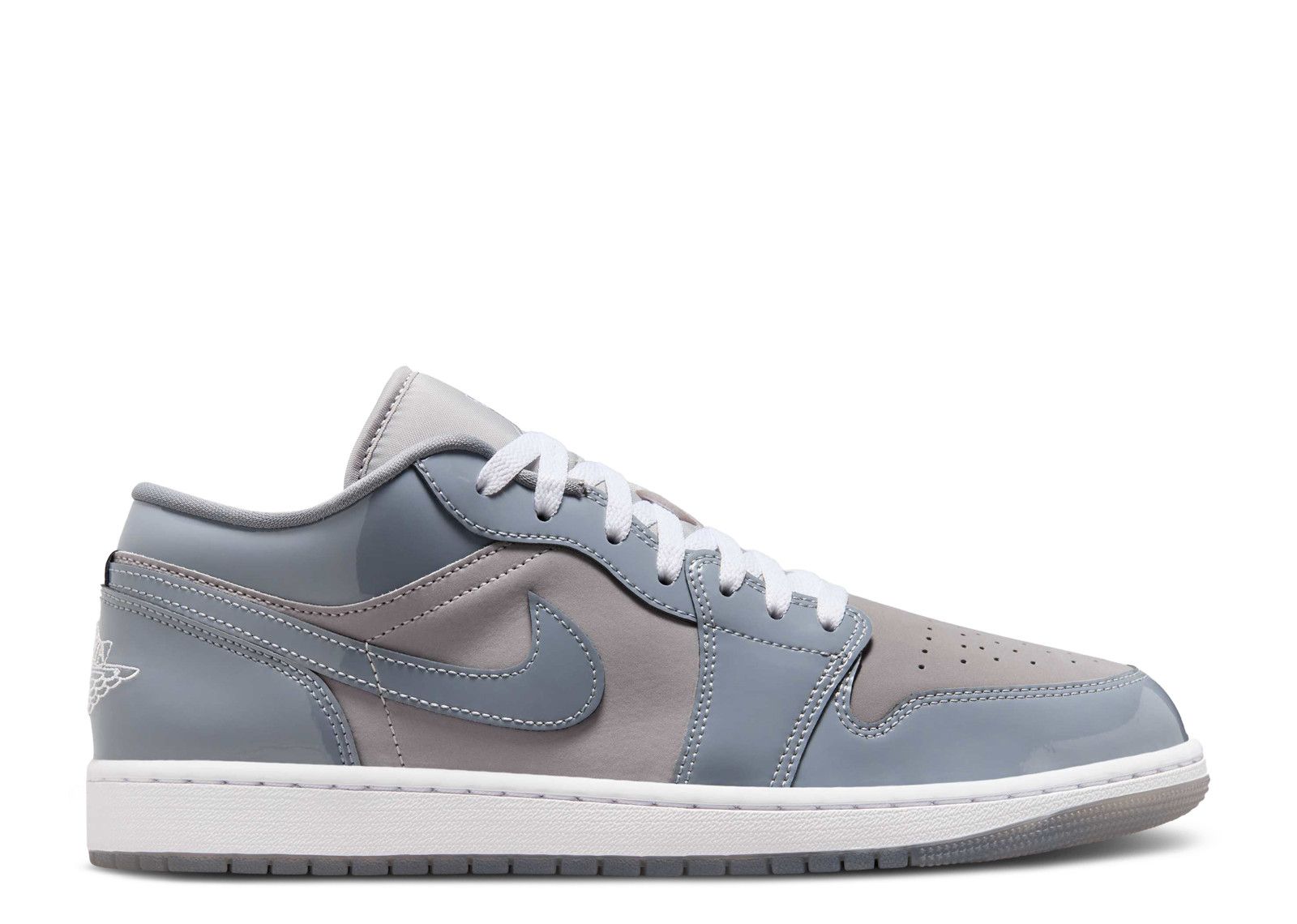 Jordan 1 Low 'Patent Cool Grey'