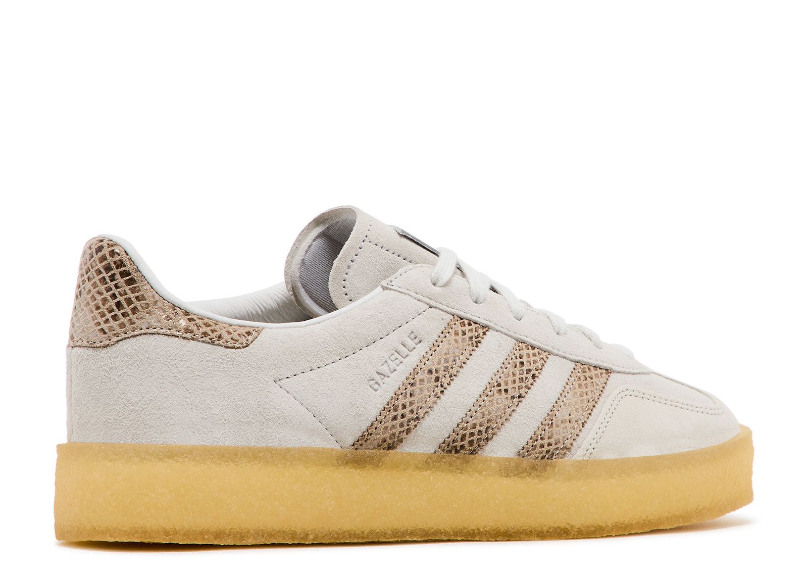 The 8th St Gazelle Indoor by Ronnie Fieg for adidas Originals & Clarks Originals - Crystal White / Brown 12