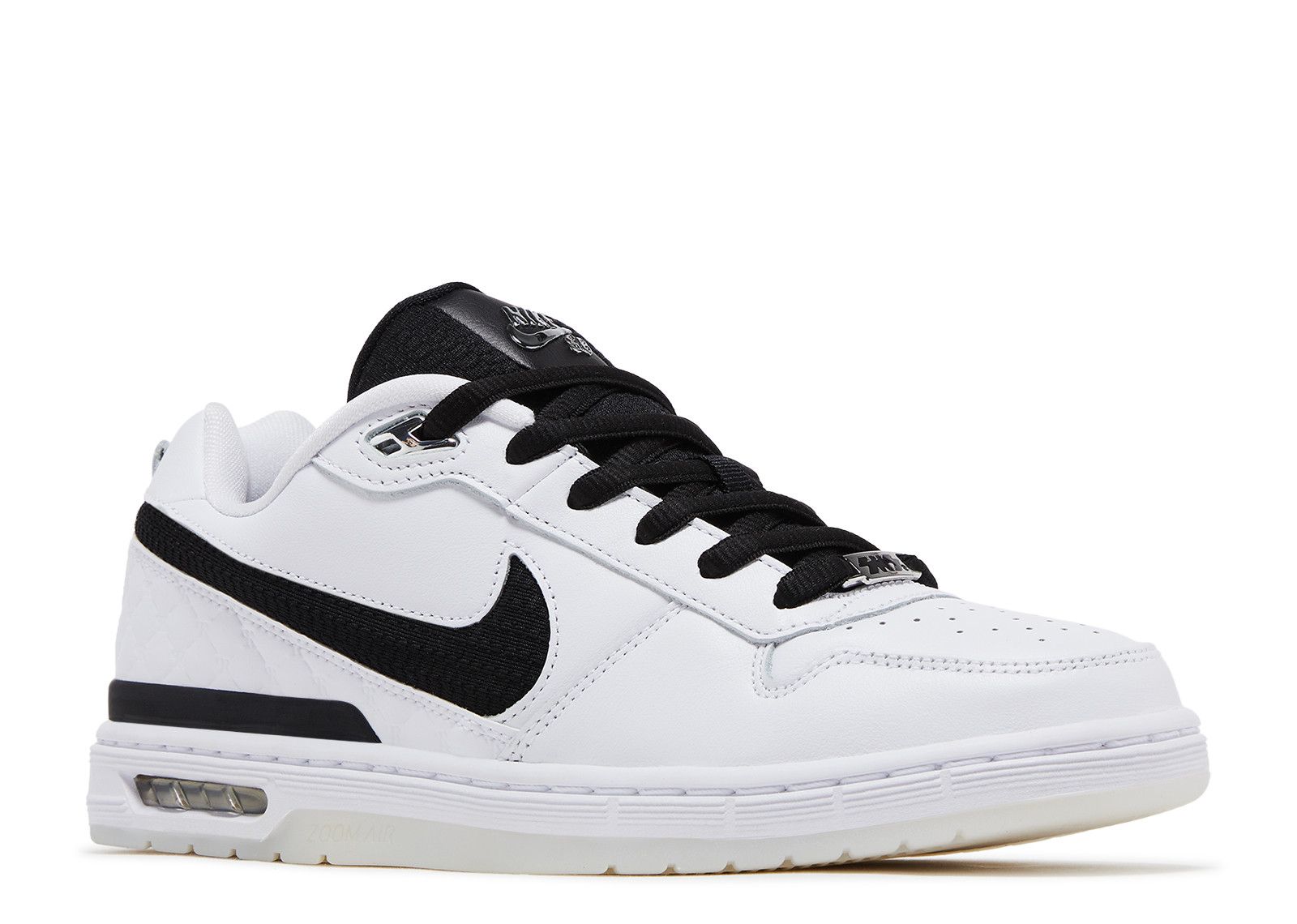 【中古】ナイキ NIKE SB PAUL RODRIGUEZ ZOOM AIR LOW QS WHITE 2025 29cm P-ROD 1 HQ6828-100 ▲■250718 Zoom Air Paul Rodriguez 1 'White Black' 2025 - Nike - HQ6828 100