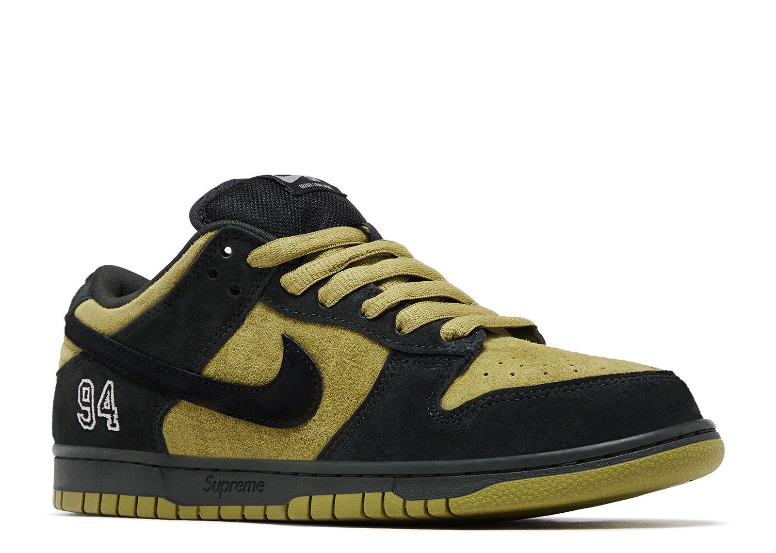 Supreme X Dunk Low SB 'Camper Green' - Nike - HQ8487 300
