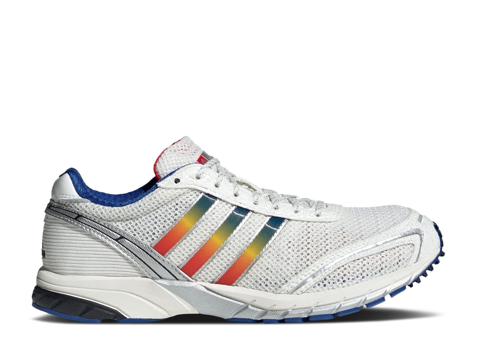 Wmns Adizero Adios OG 'White Multi Color Stripes' - Adidas