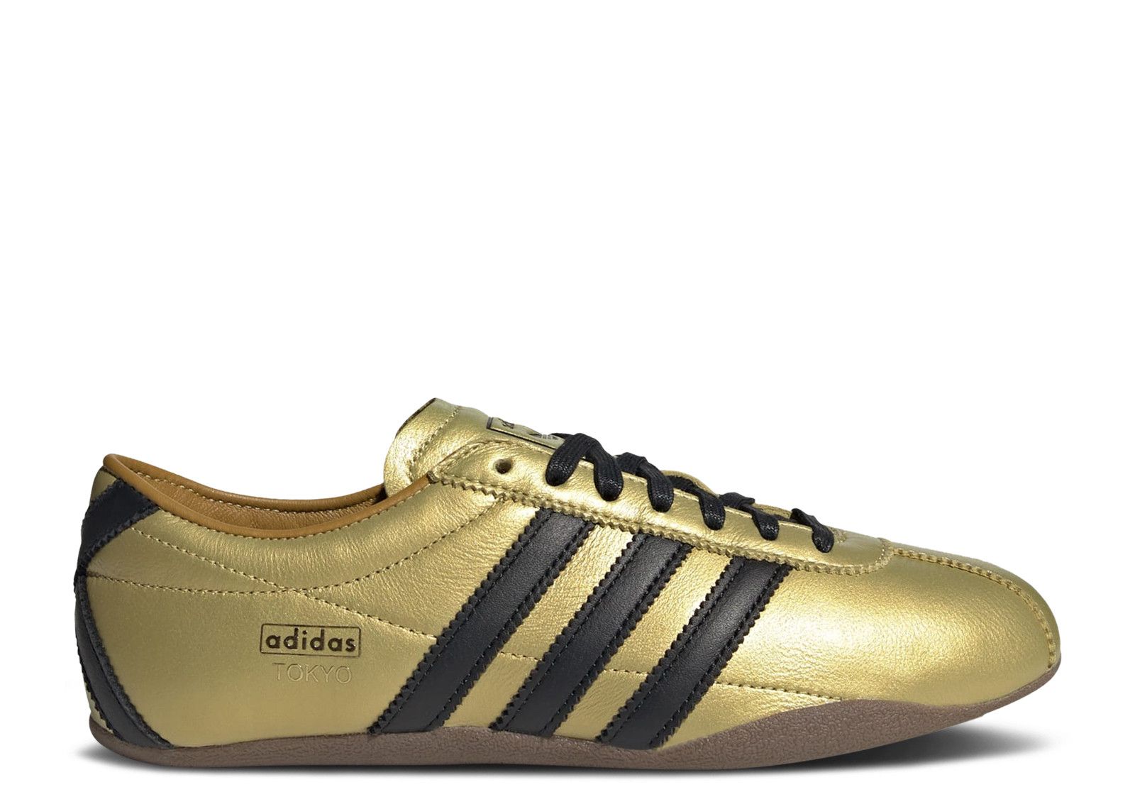 adidas Tokyo Shoes Gold Metallic / Core Black / Gold Metallic 5.5 UK - Women Lifestyle Trainers