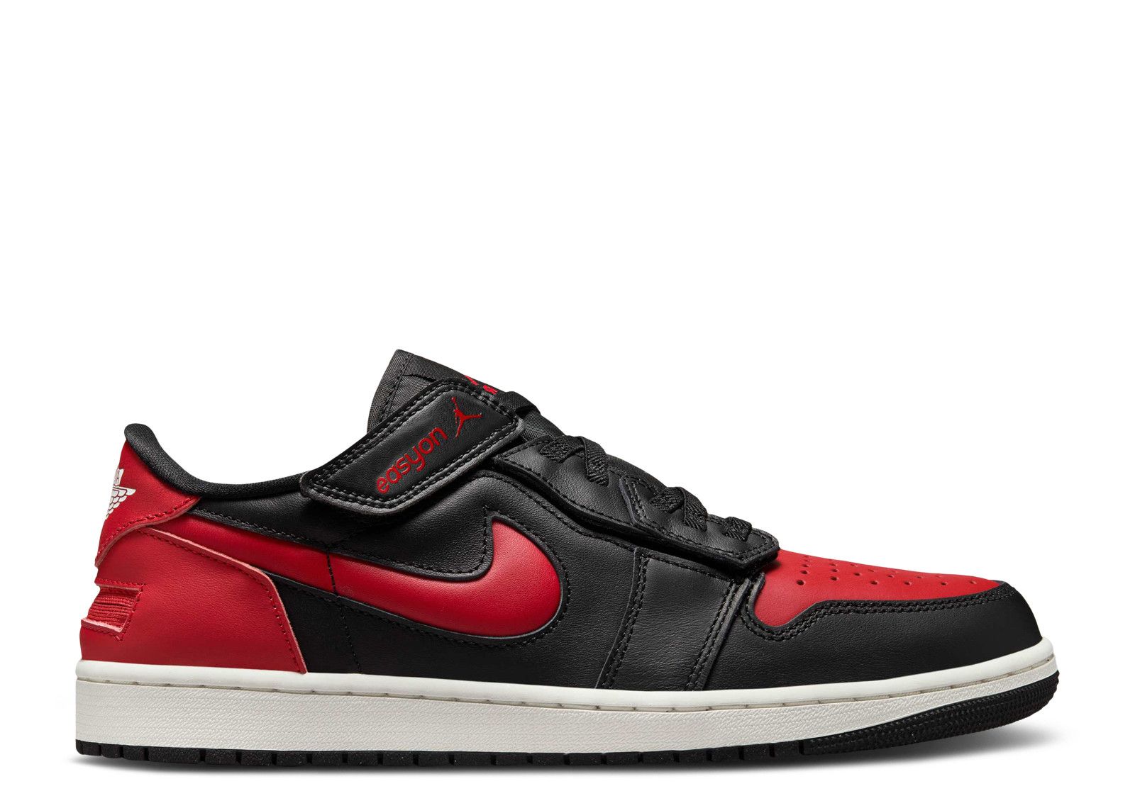 Jordan 1 Low FlyEase 'Bred'