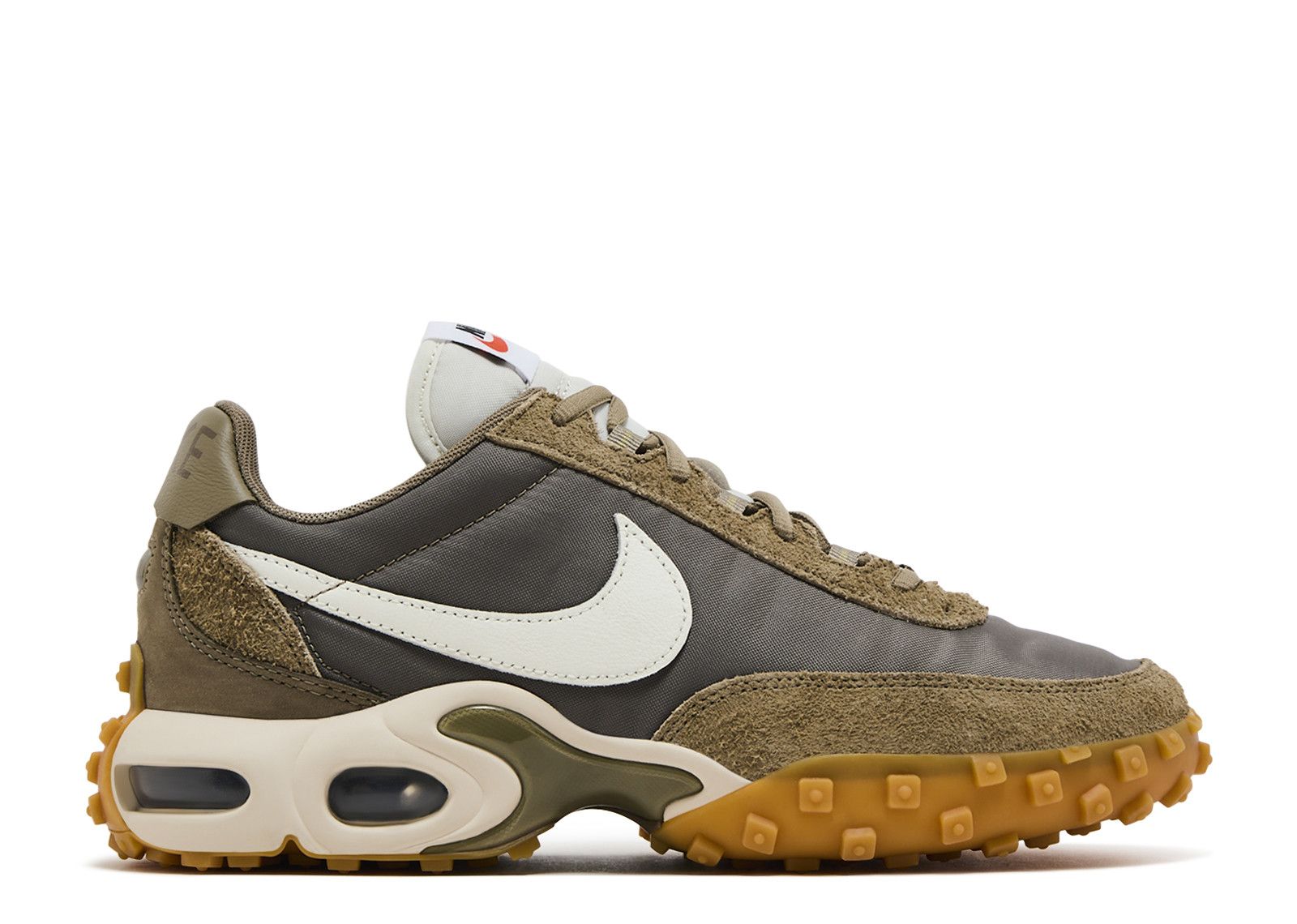 国内配送 NIKE AIR MAX WAFFLE SP 2 MAT OLIVE/BLACK Air Max Waffle Racer SP 'Matte Olive' - Nike - FV6946 302