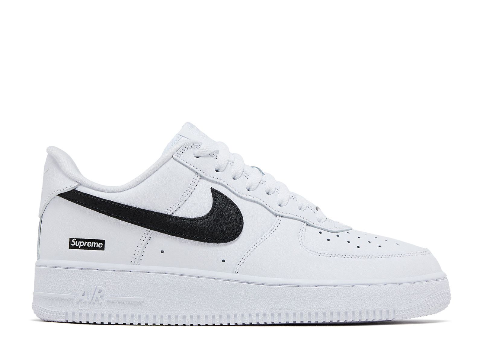 Supreme X Air Force 1 Low 'Box Logo White Black' - Nike