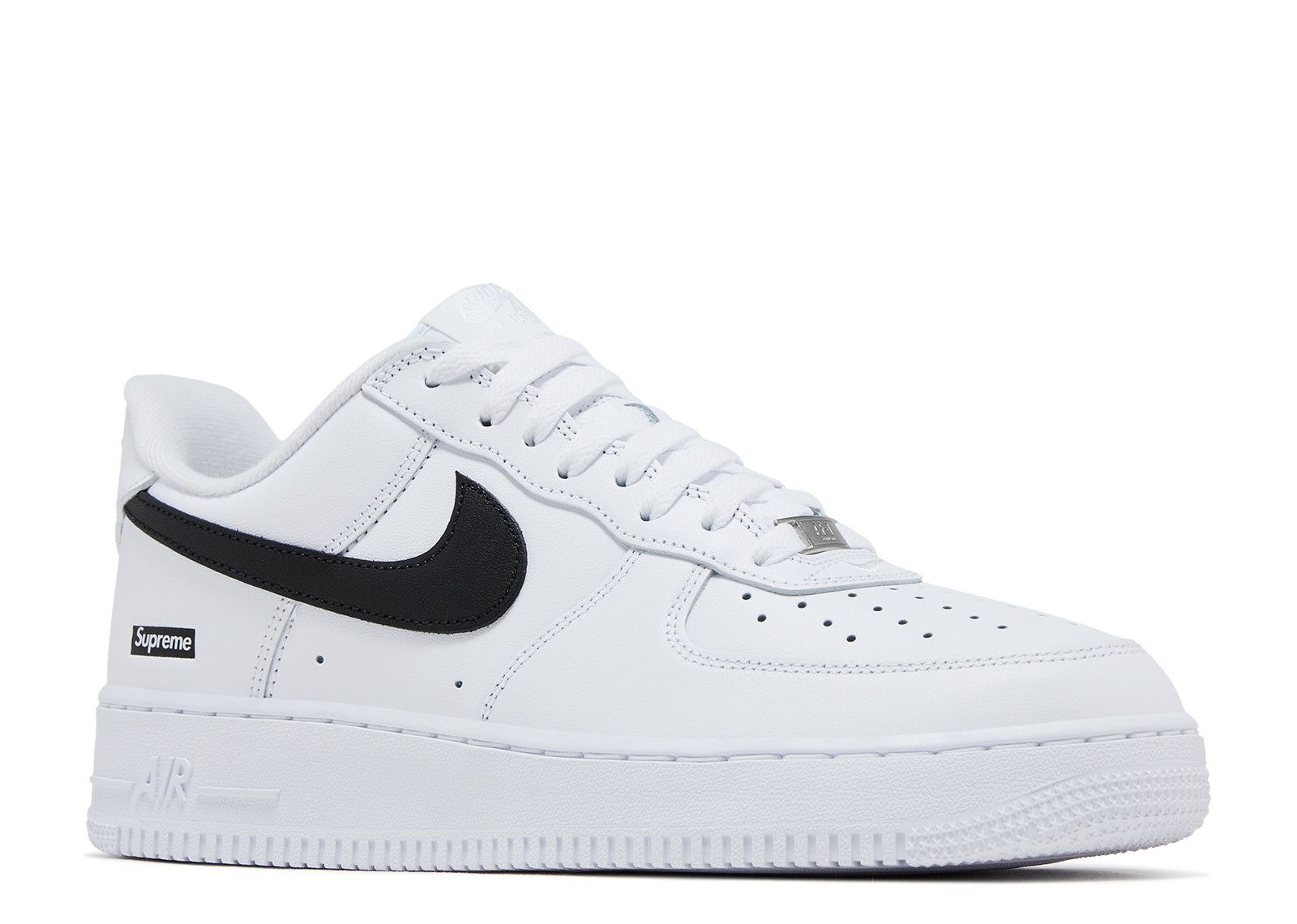 Supreme X Air Force 1 Low 'Box Logo White Black' - Nike