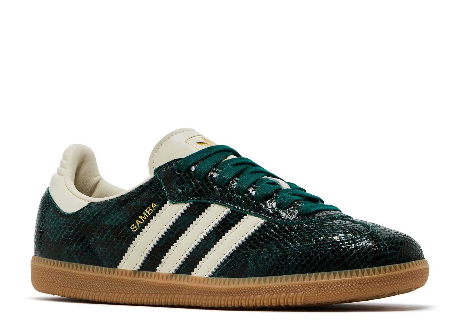 Wmns Samba OG 'Snakeskin Pack Collegiate Green' - Adidas - JR8848