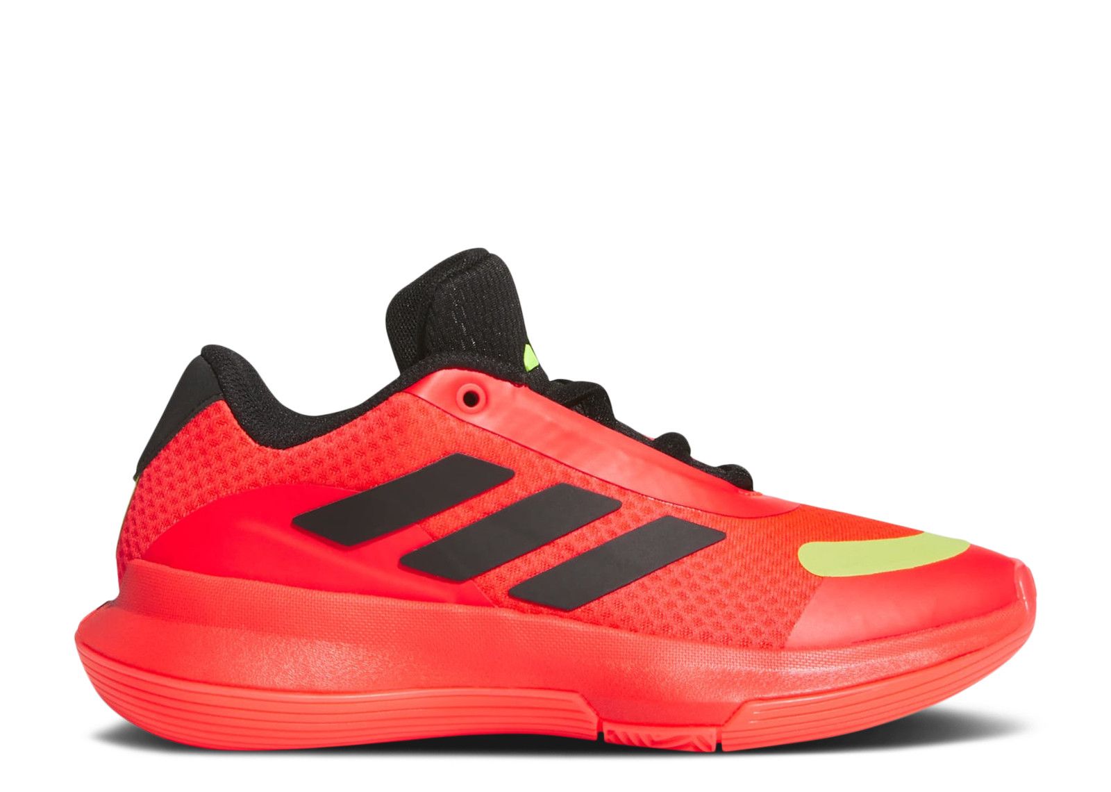 Adidas BB Legends Low J 'Lucid Red Black Lemon'