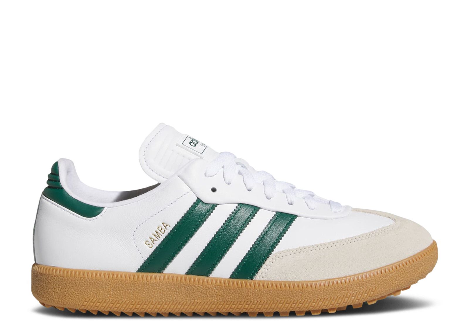 アディダス　SAMBA GOLG JH6151 Samba Spikeless Golf 'White Collegiate Green Gum' - Adidas